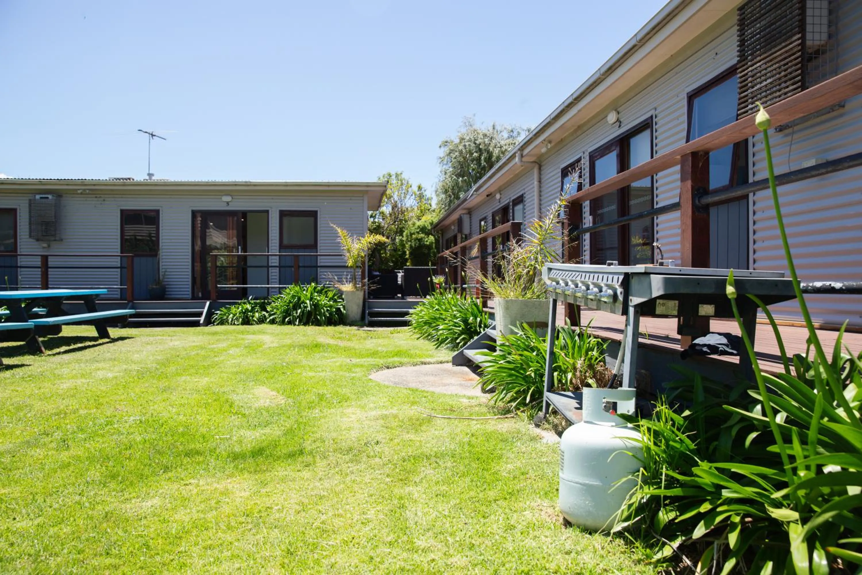 Garden view in Beach Holiday Apartments