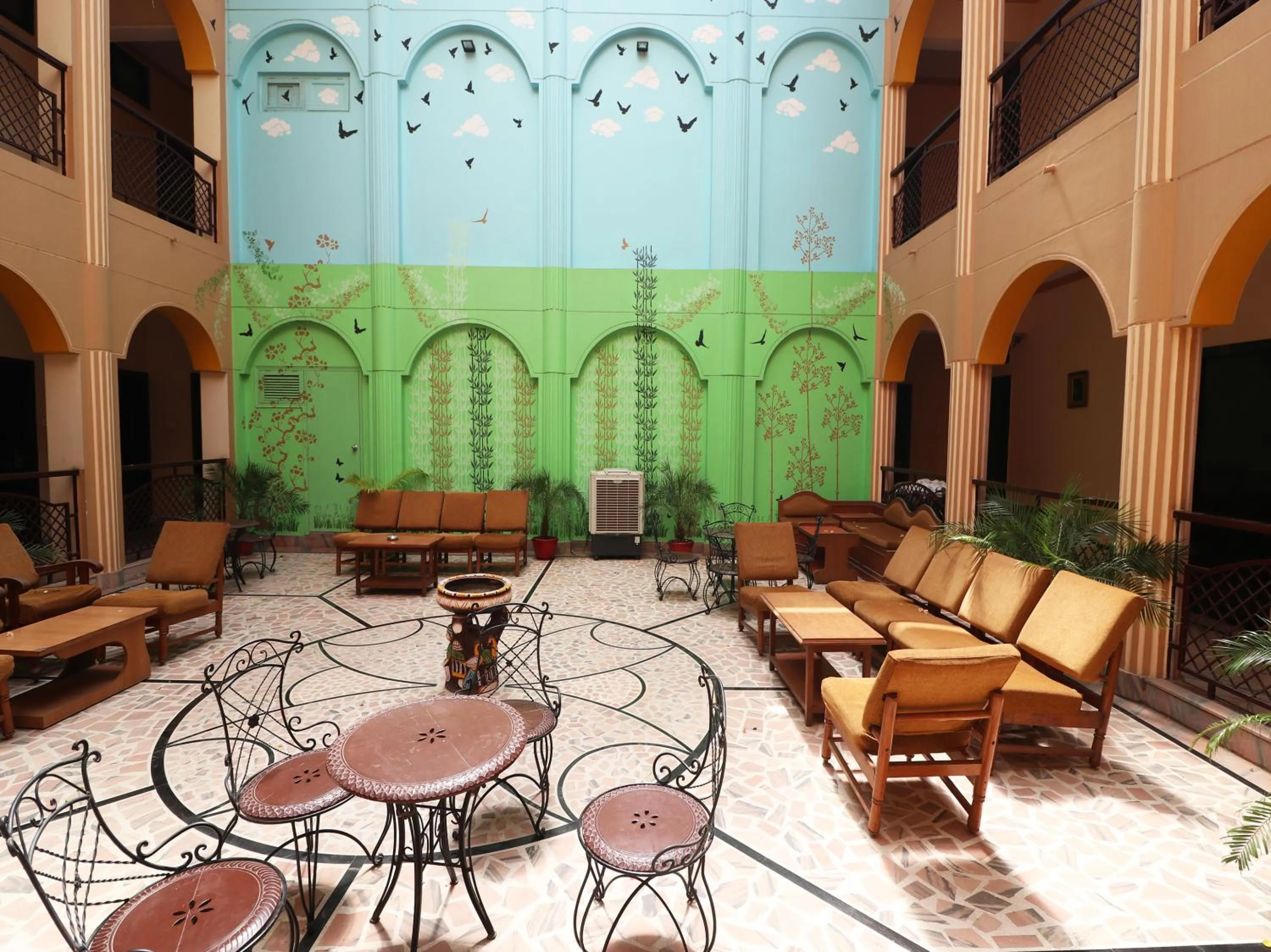 Lobby or reception in Hotel Buddha