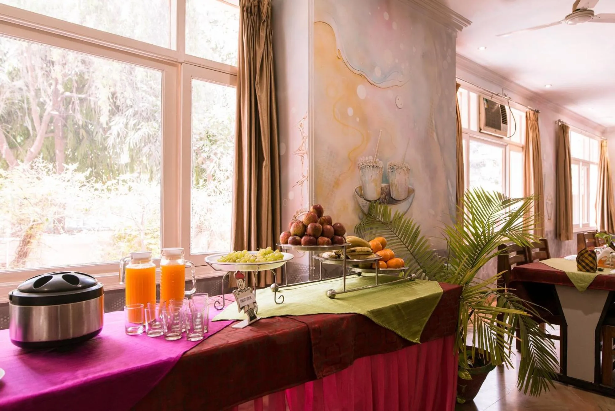 Breakfast in Hotel Buddha