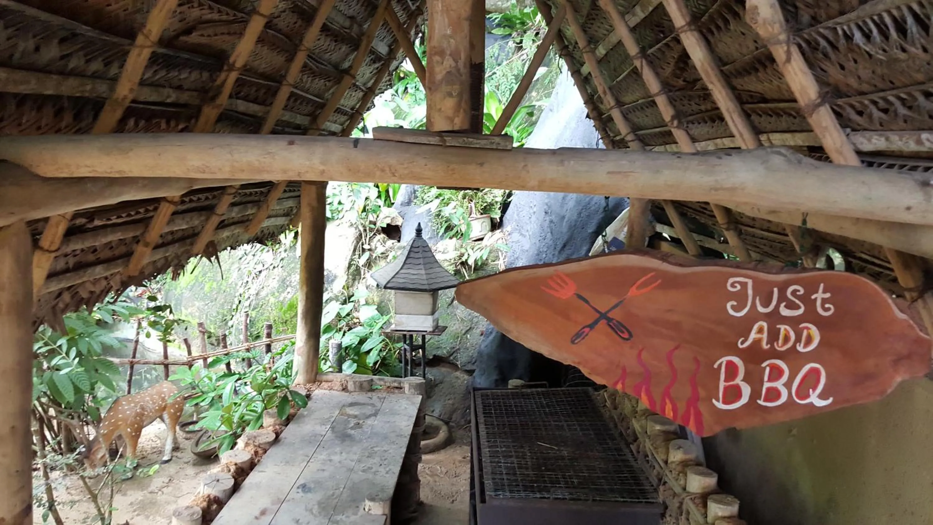 BBQ facilities in Ridee Villa