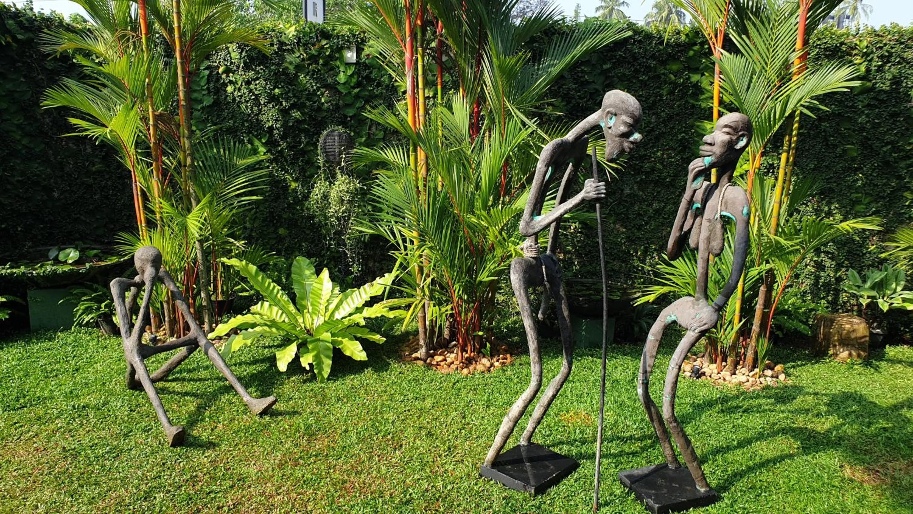 Garden in Ridee Villa