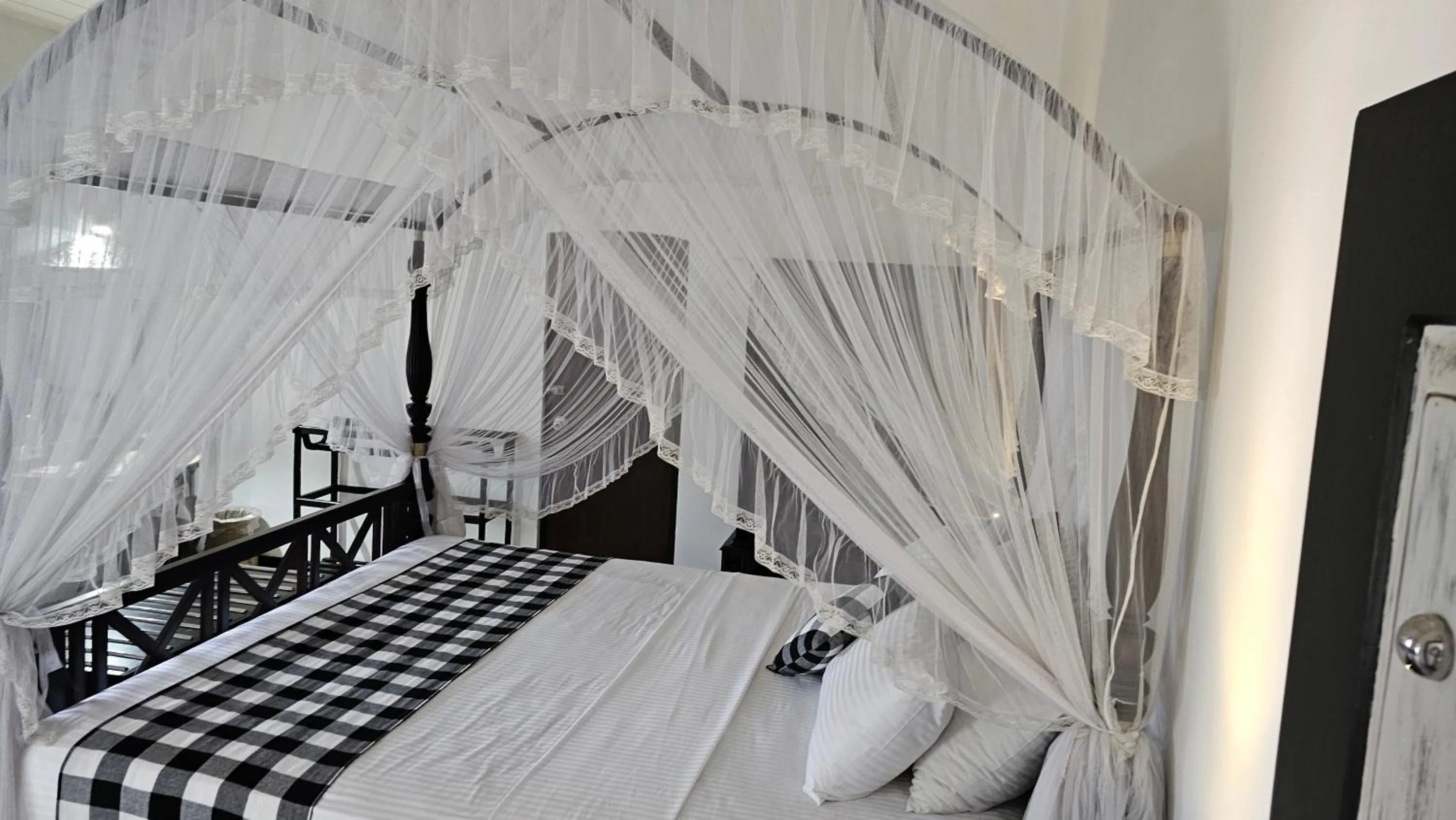Bed in Ridee Villa