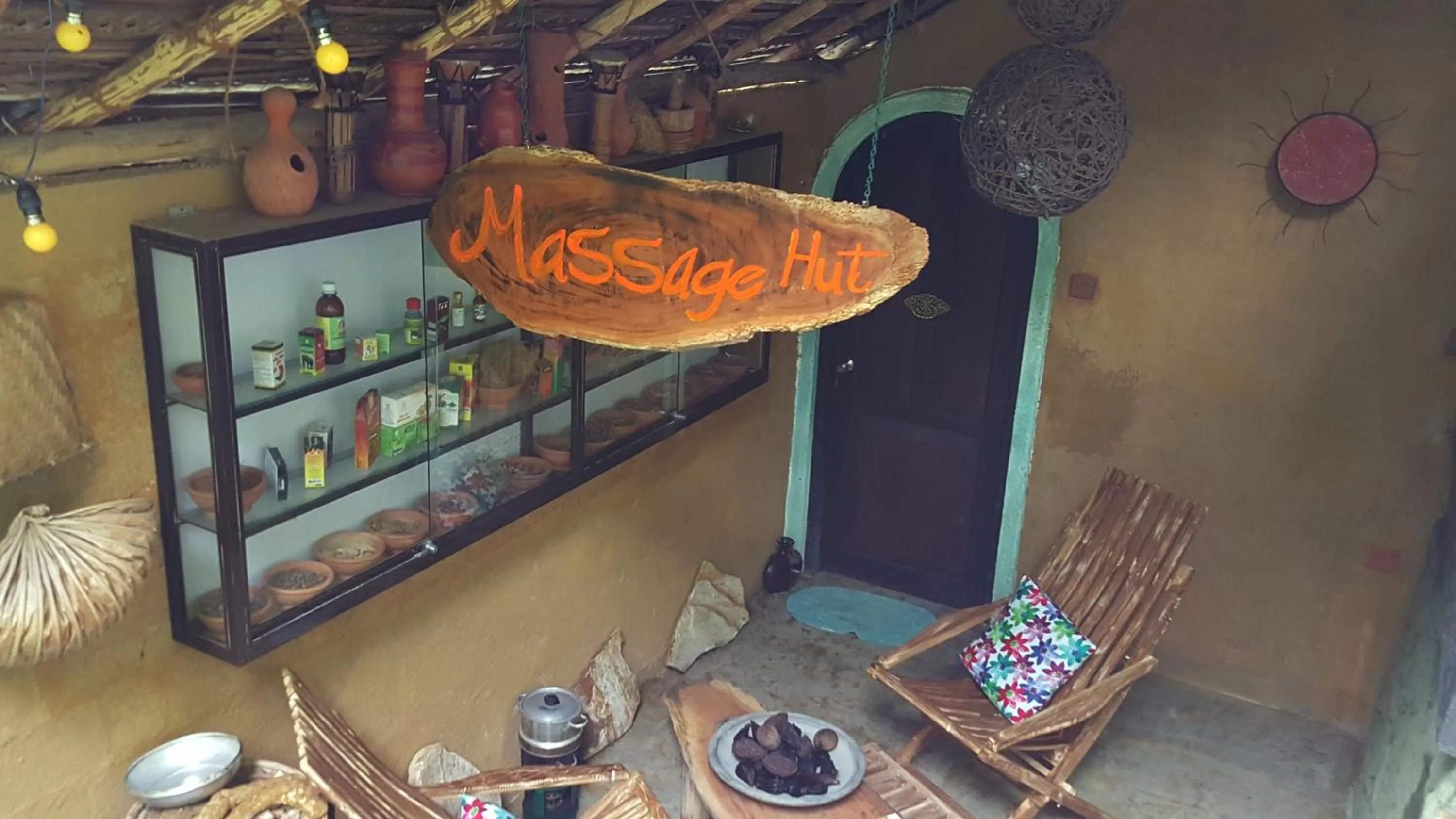 Seating area in Ridee Villa