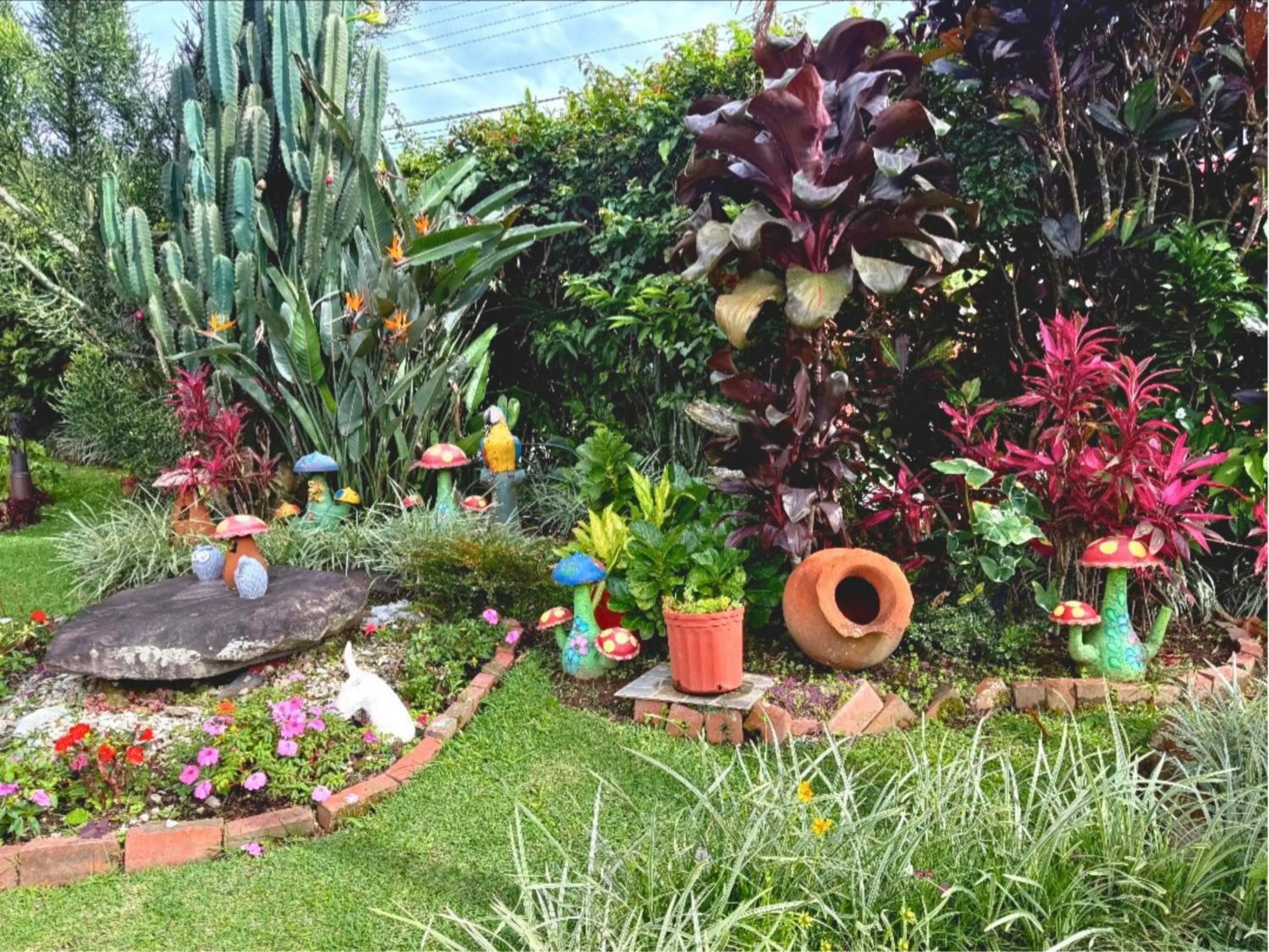 Garden in Aparthotel Los Pinos