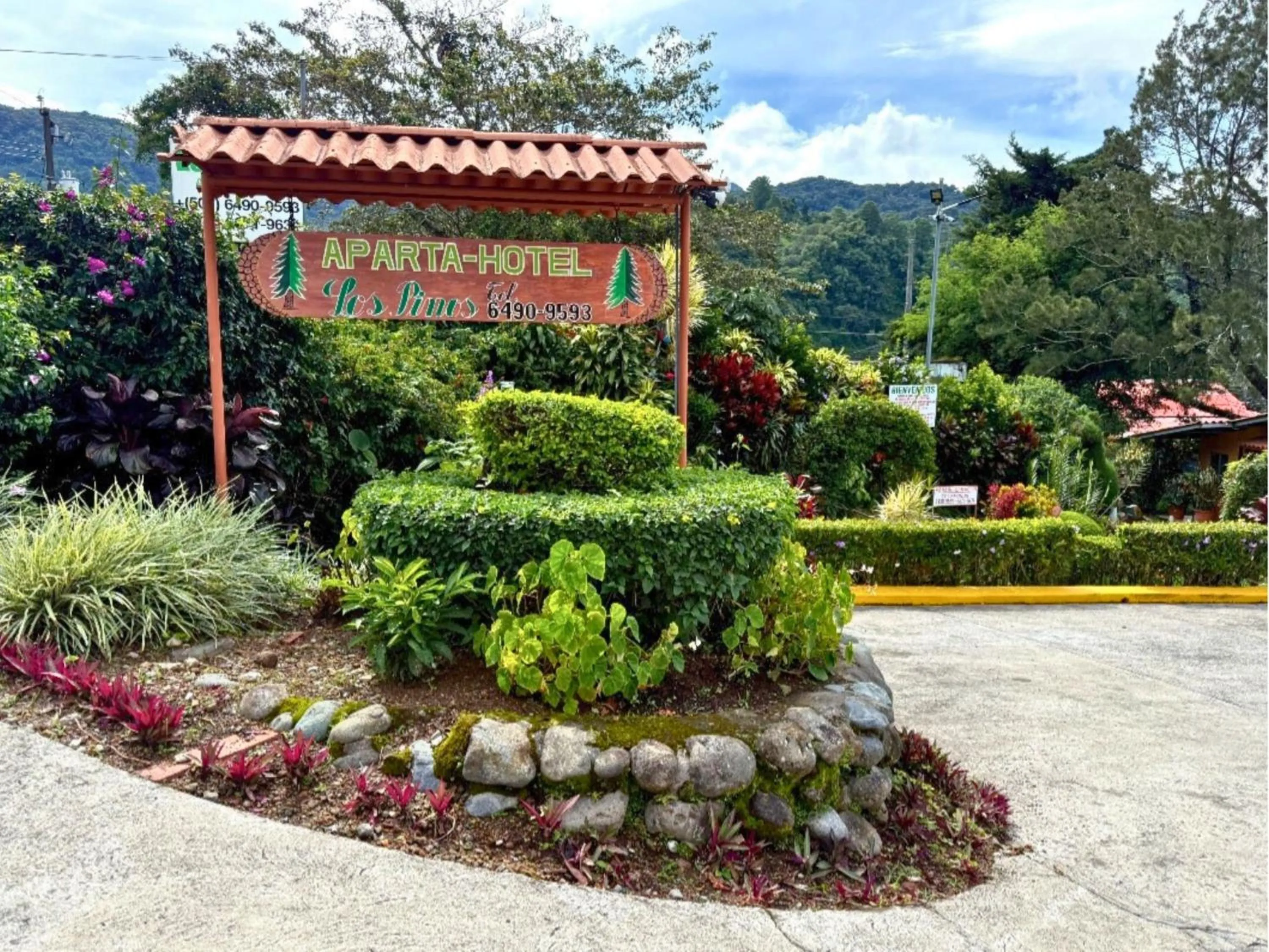 Natural landscape in Aparthotel Los Pinos