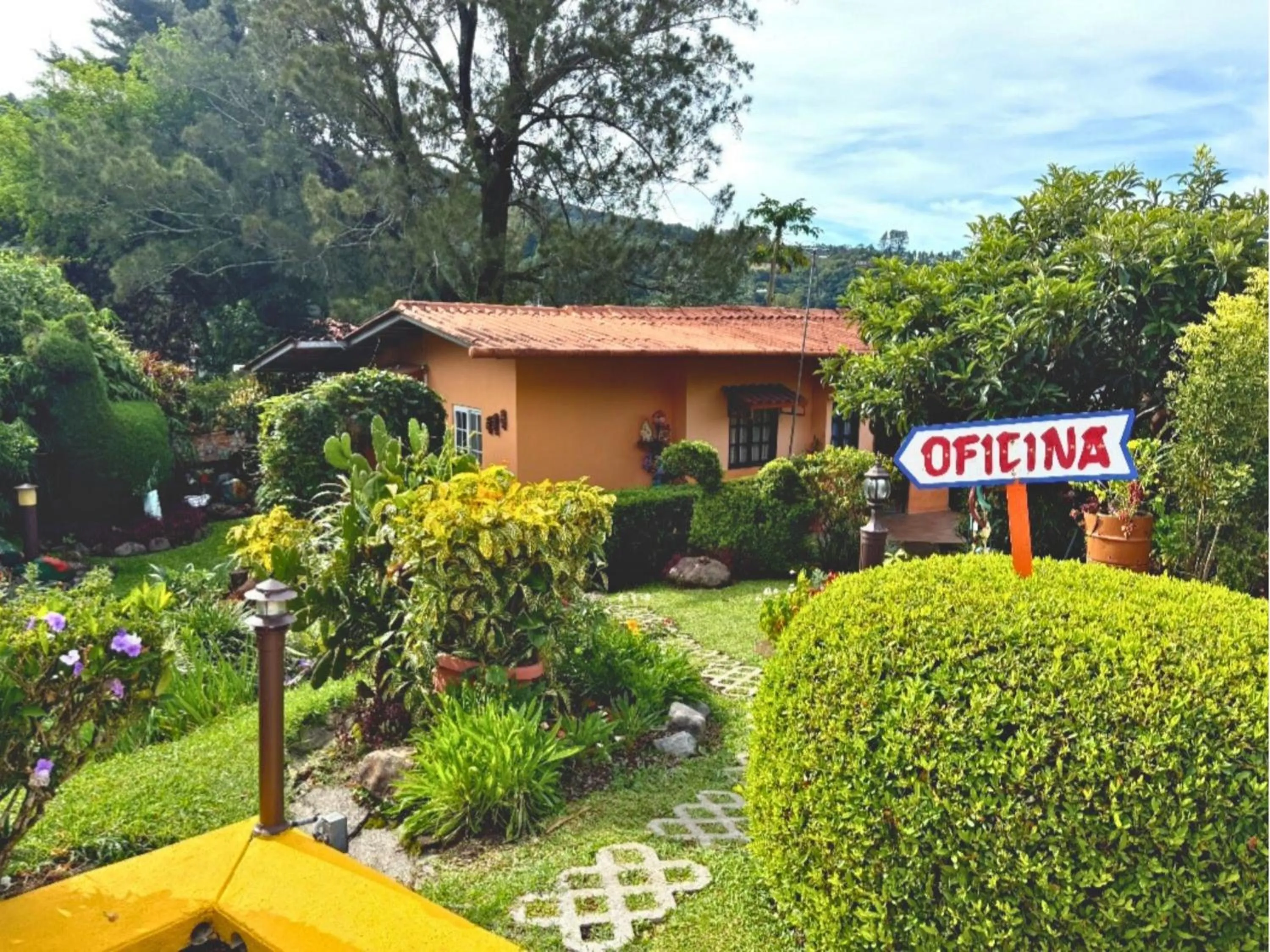 Garden in Aparthotel Los Pinos