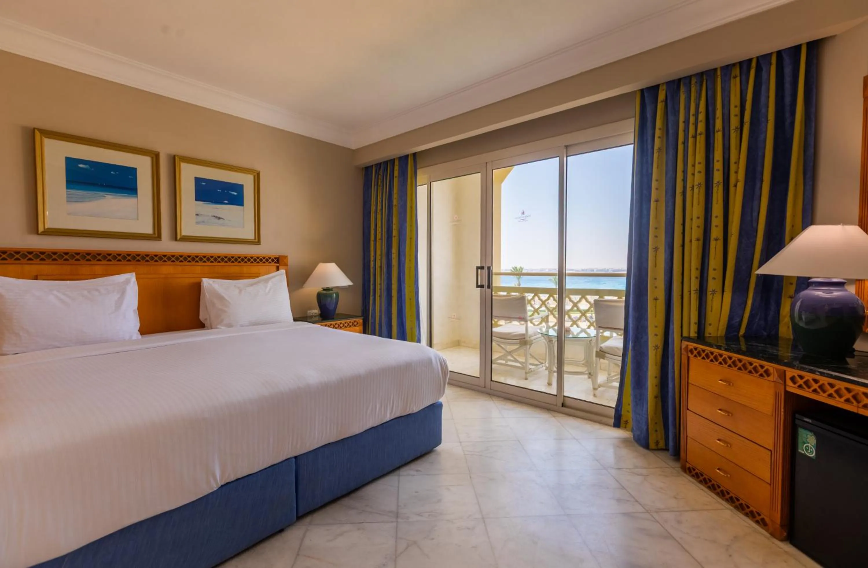 Bed in Old Palace Resort Sahl Hasheesh