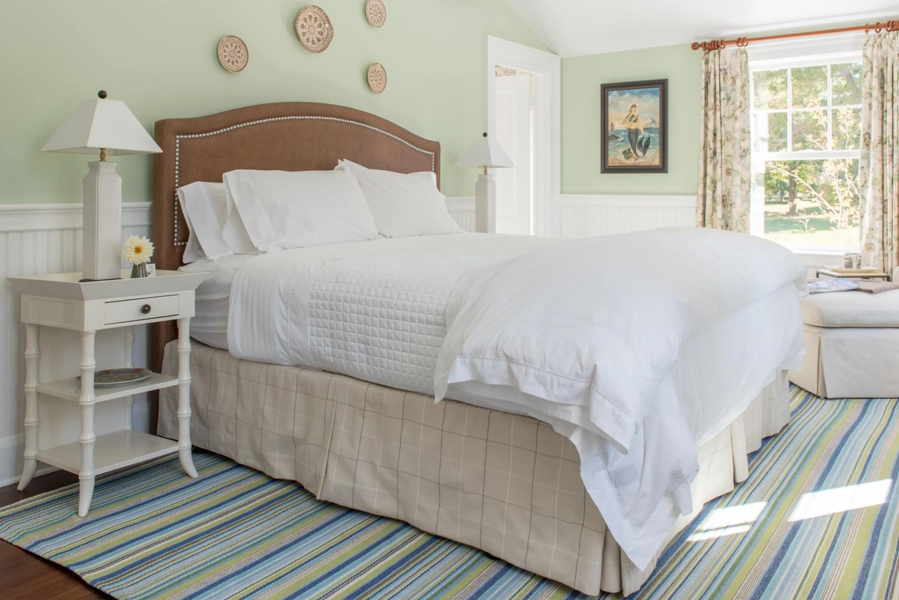 King Room with Garden View in Margin Street Inn