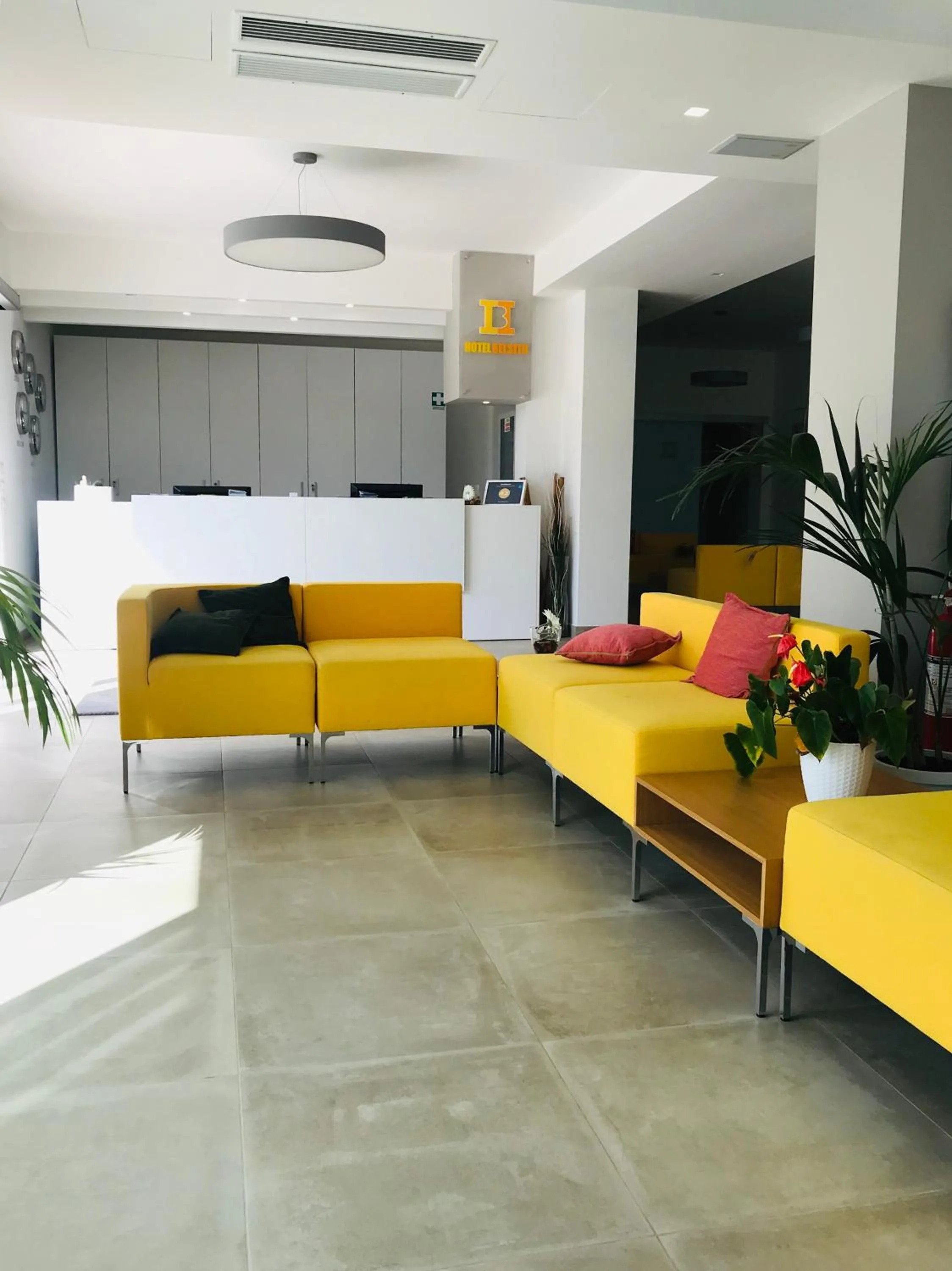 Lobby or reception in Hotel Belsito