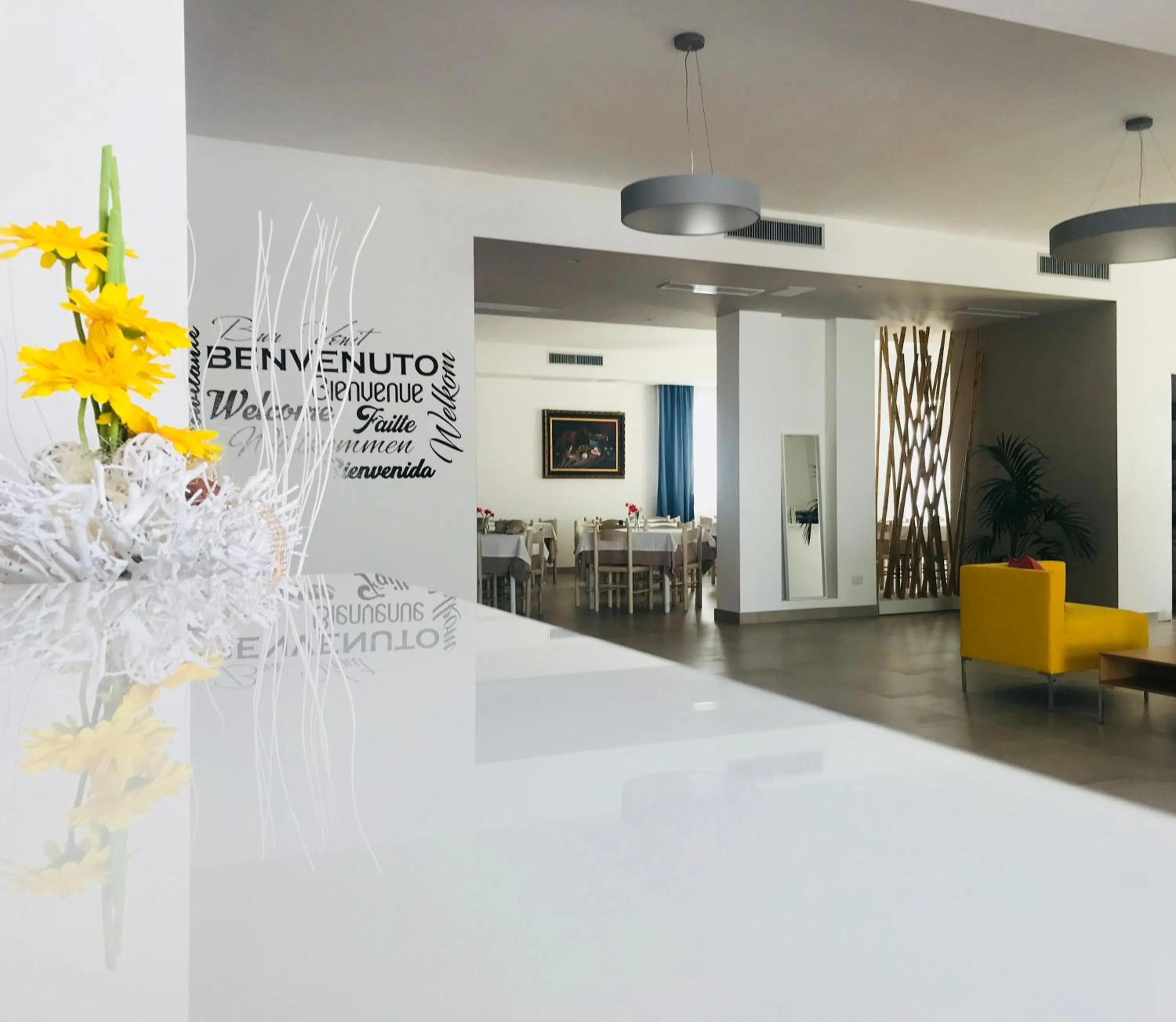 Lobby or reception in Hotel Belsito