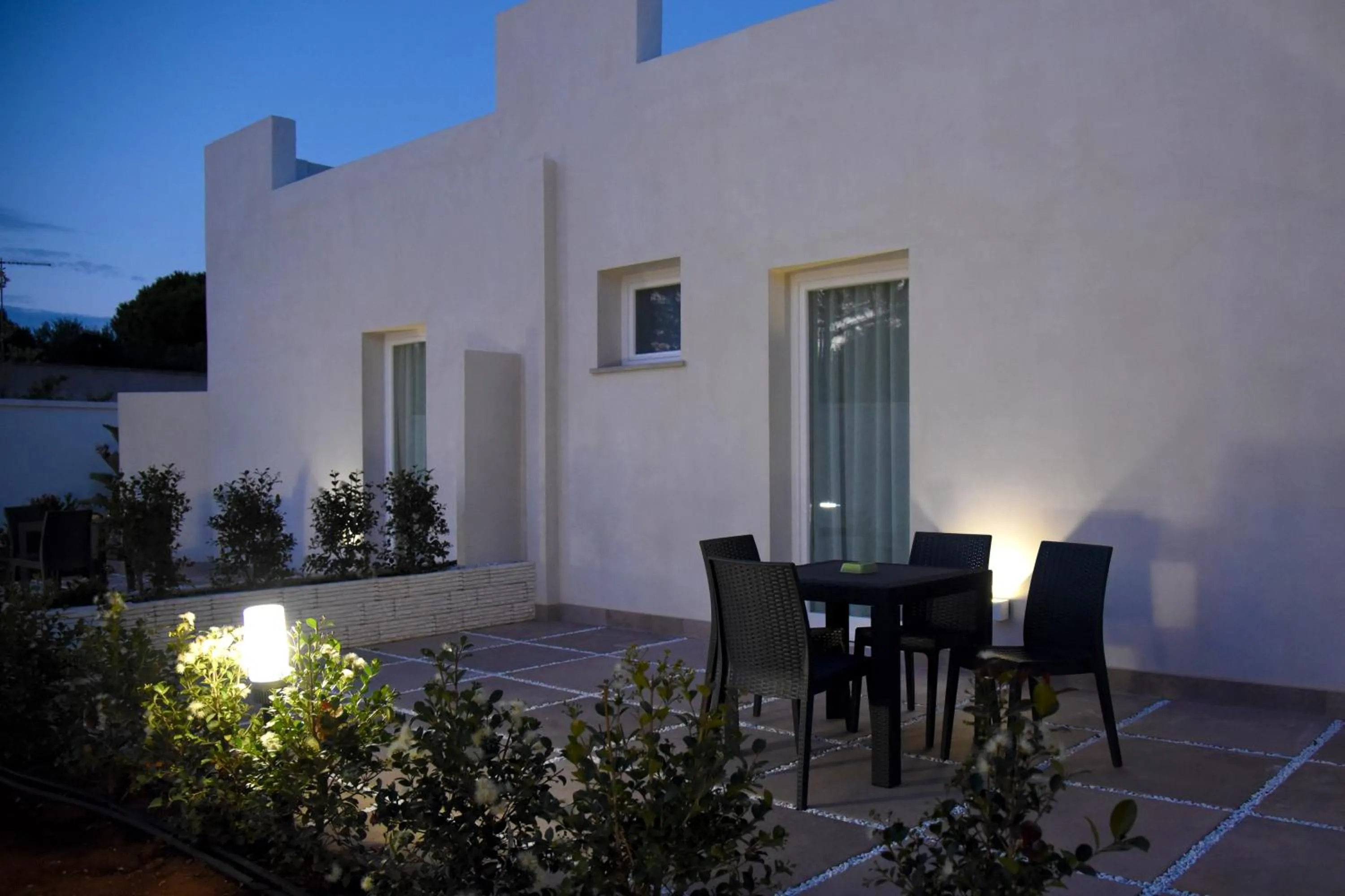 Patio in Hotel Belsito