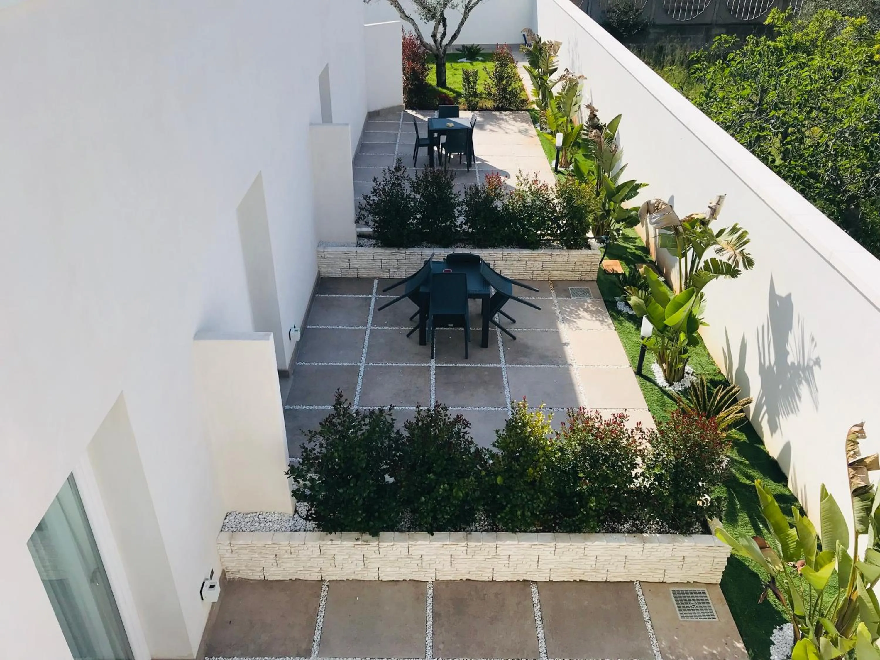 Patio in Hotel Belsito