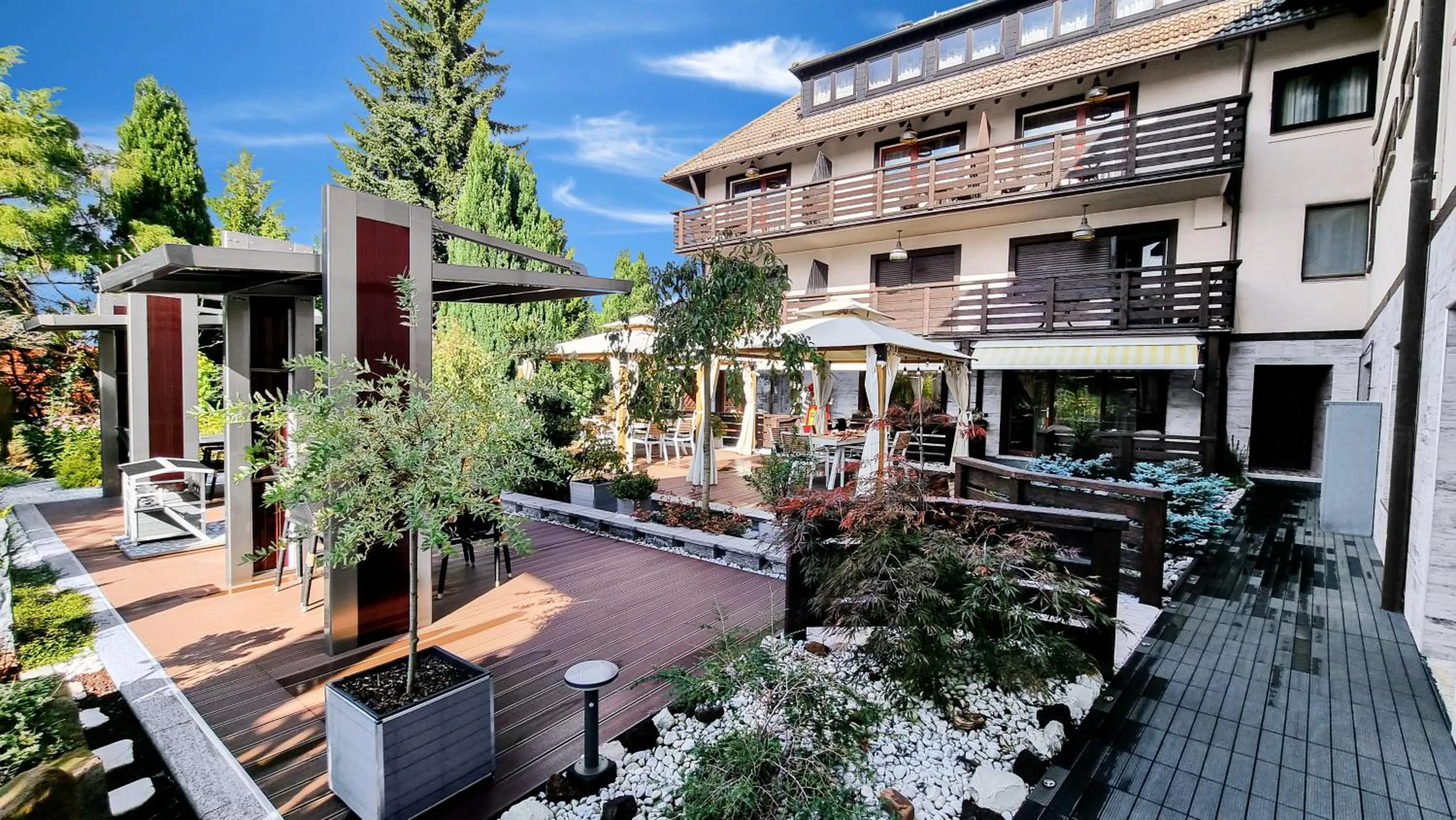 Garden in Hotel Rössle