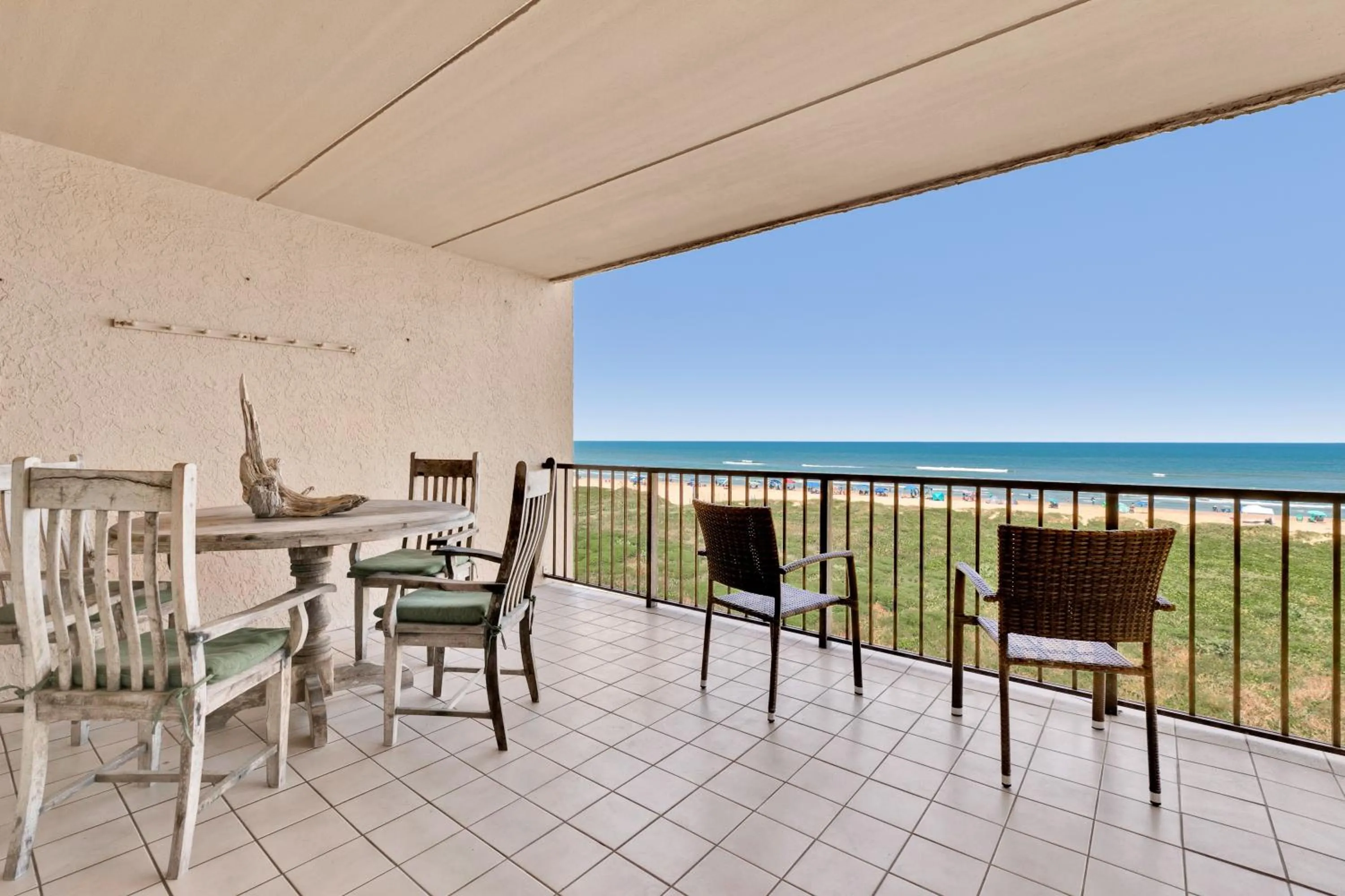Balcony/Terrace in Beach House Condo Unit #401