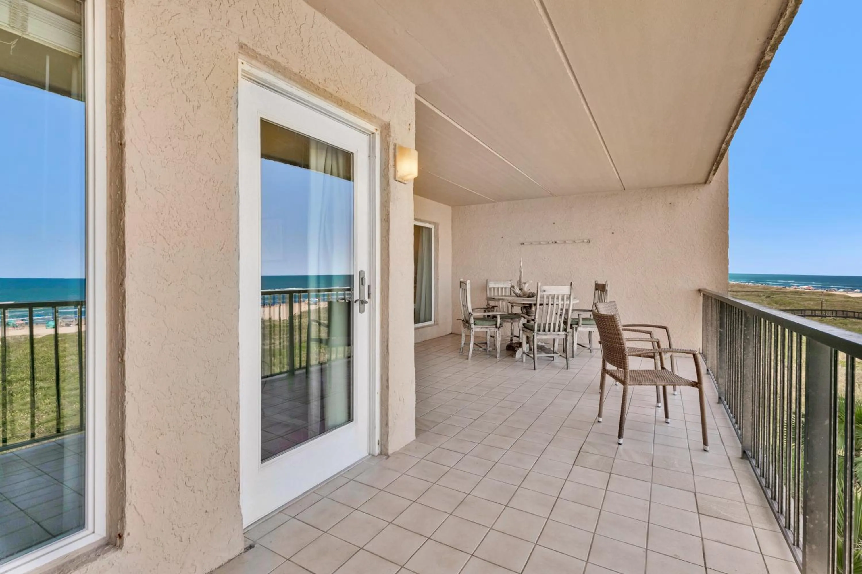 Balcony/Terrace in Beach House Condo Unit #401