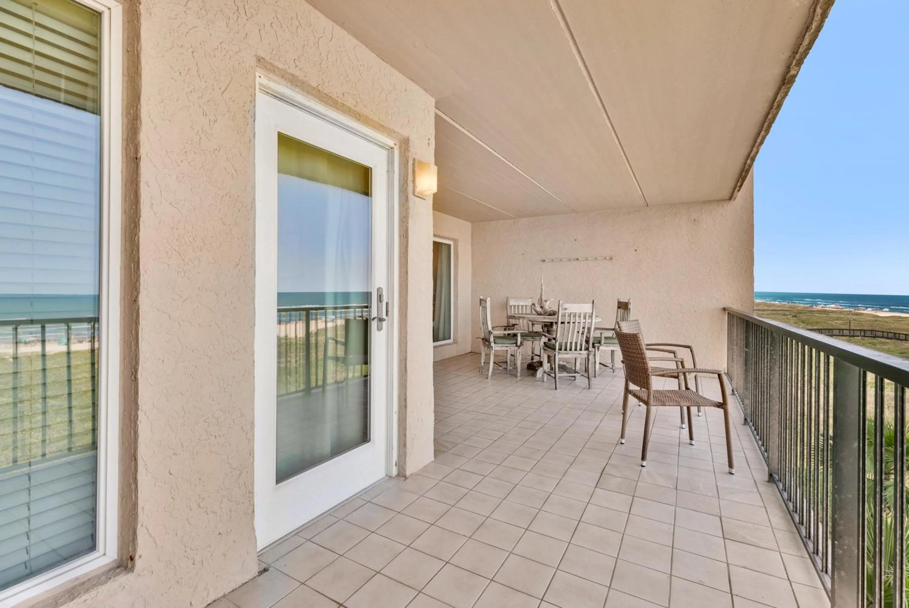 Balcony/Terrace in Beach House Condo Unit #401