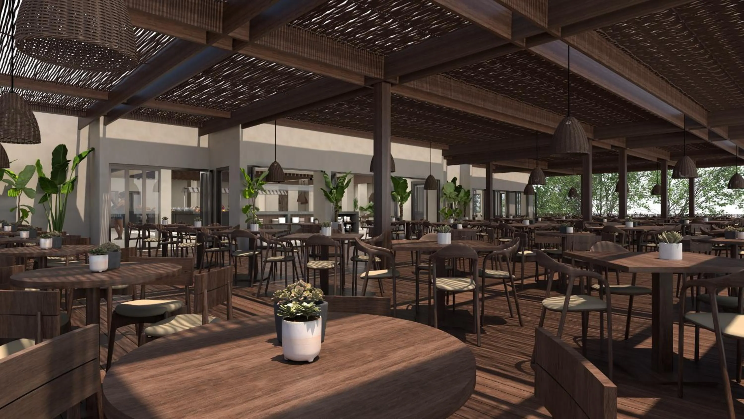 Restaurant/places to eat in Serita Beach Hotel