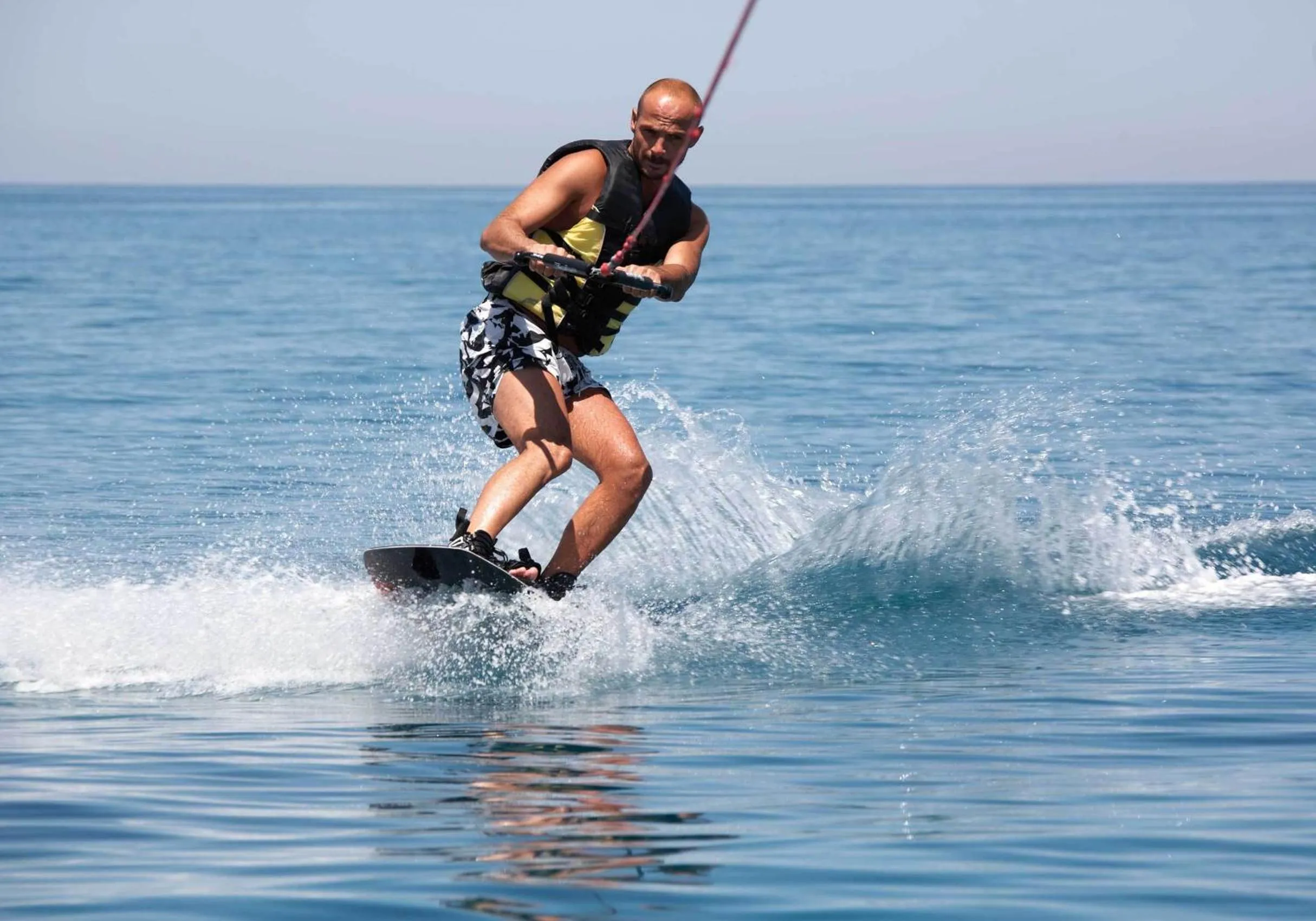 Skiing in Serita Beach Hotel