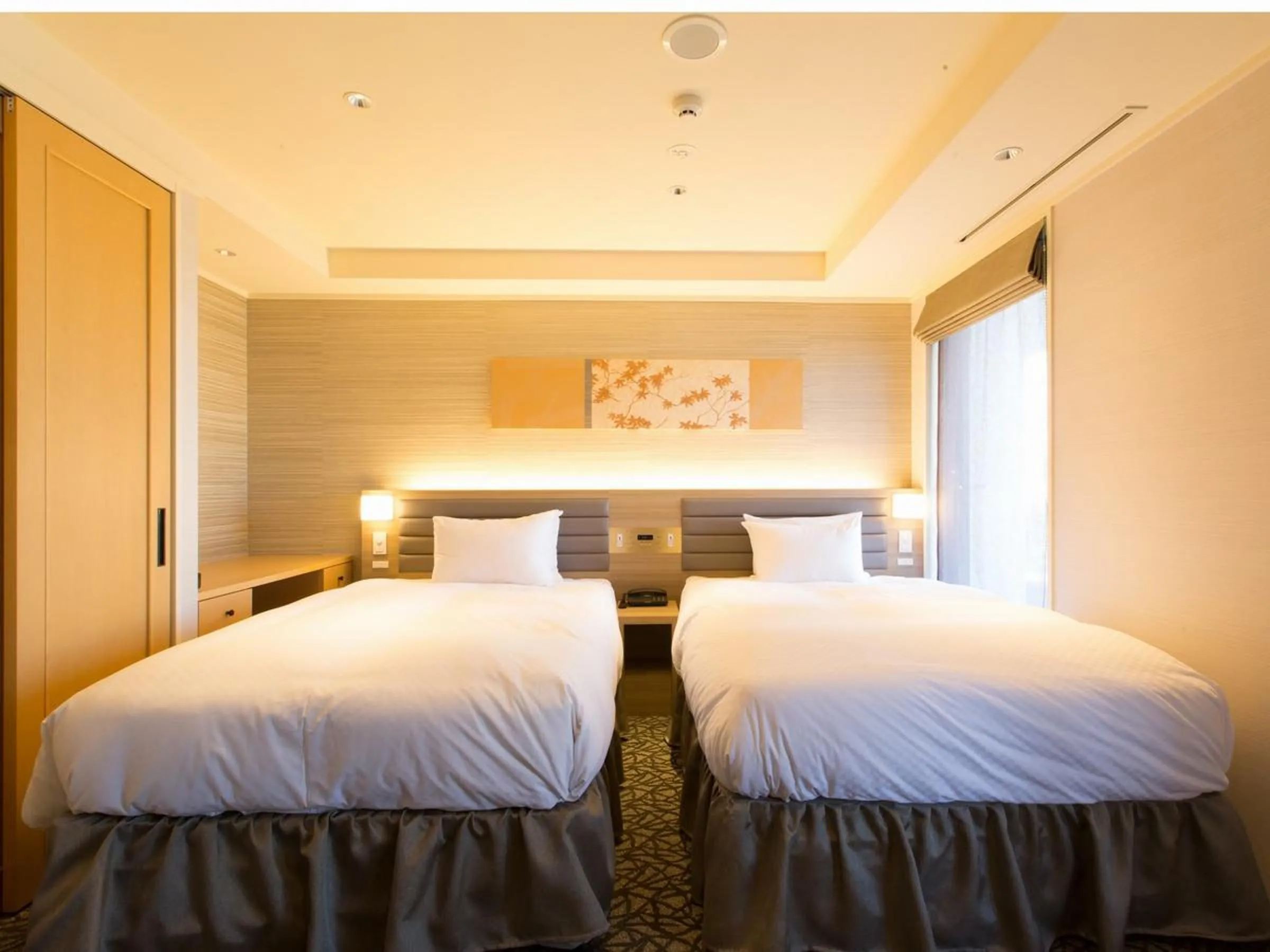 Bedroom, Bed in Hotel Shiki Utsubo Park