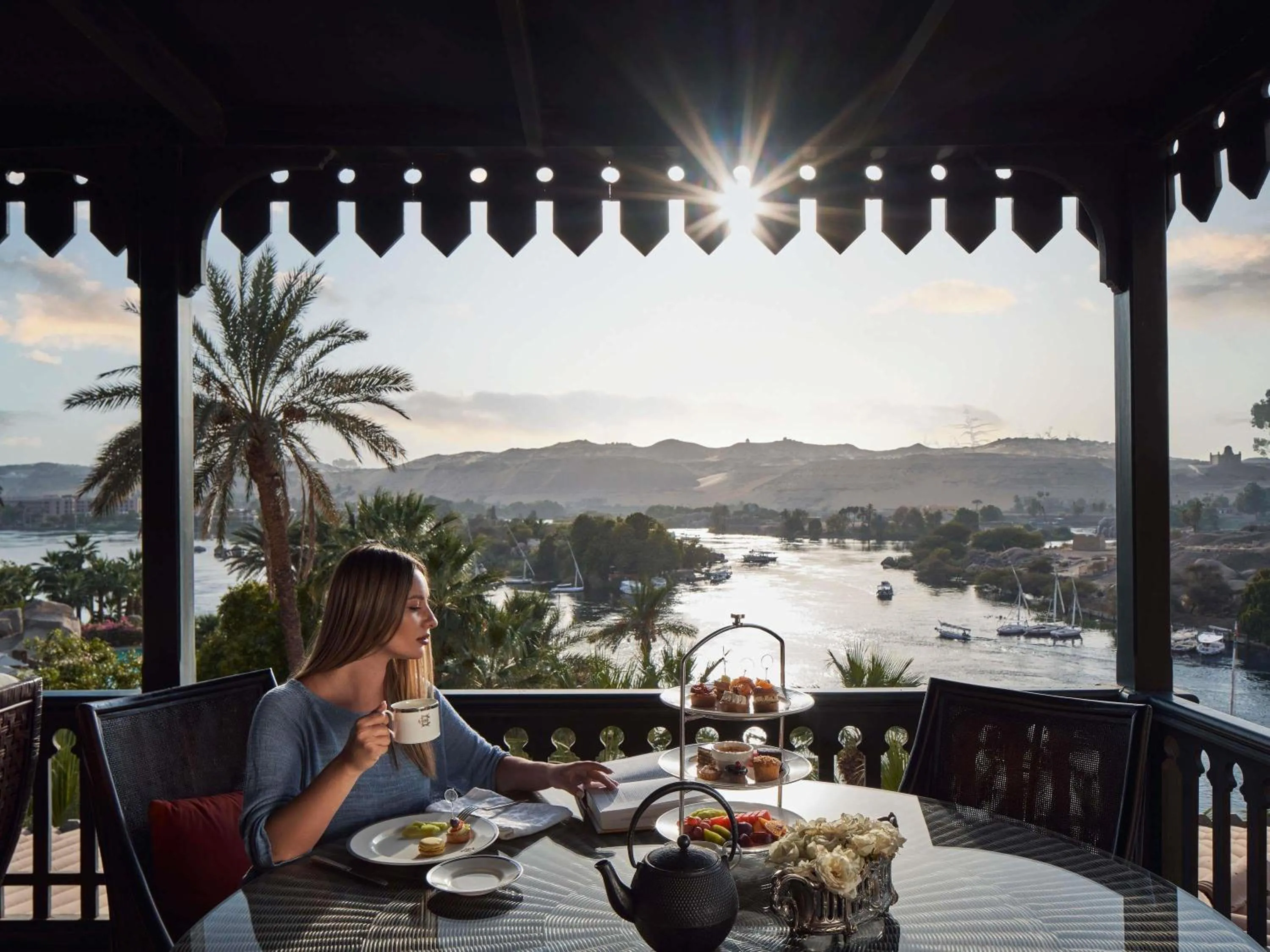 Breakfast in Sofitel Legend Old Cataract