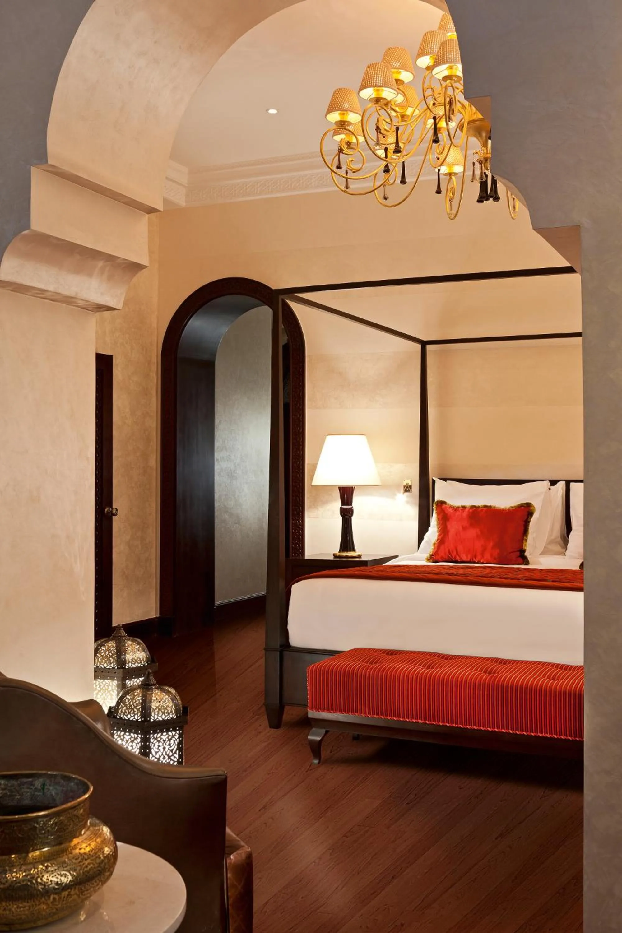 Bed in Sofitel Legend Old Cataract