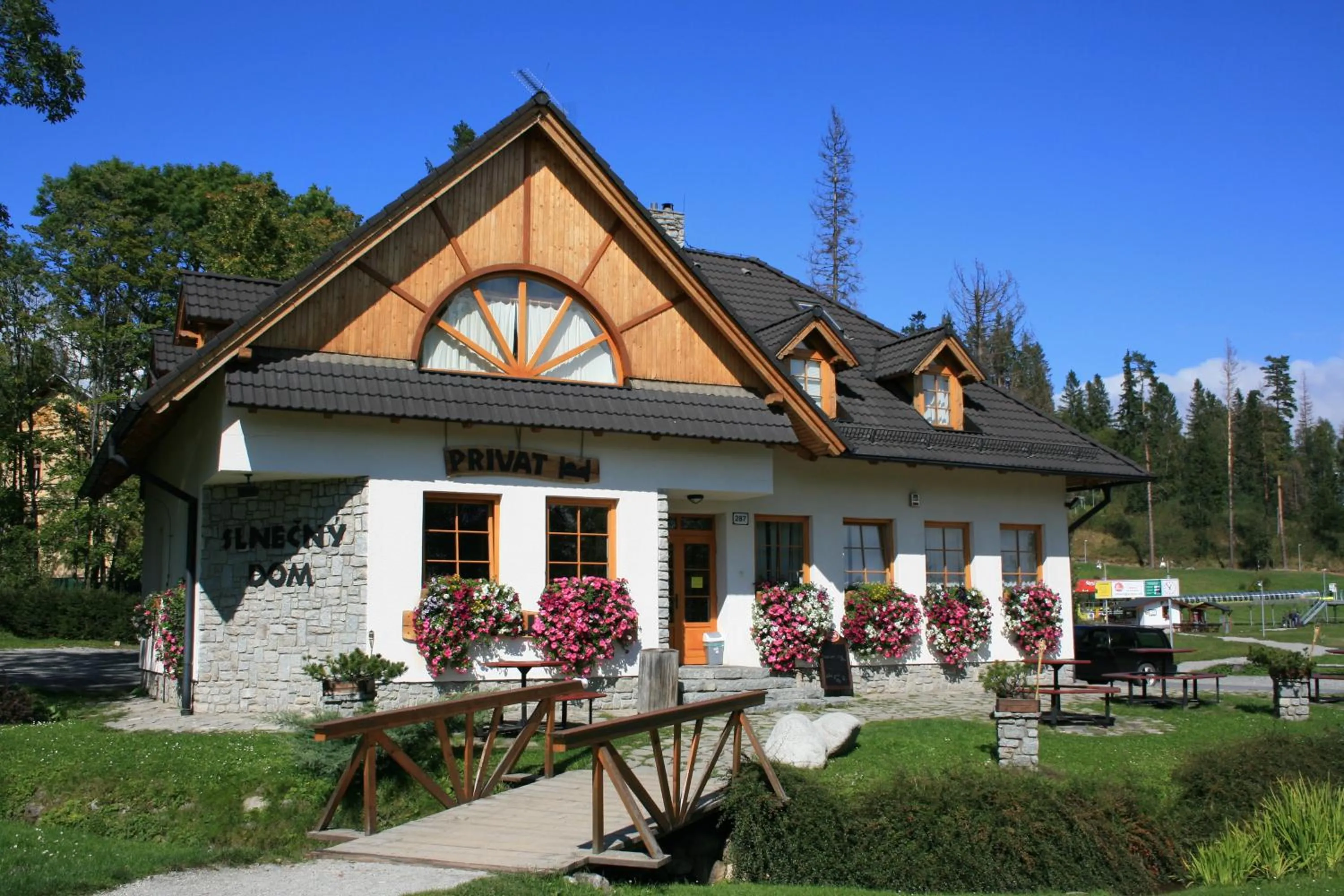 Facade/entrance in Penzion Slnecny Dom