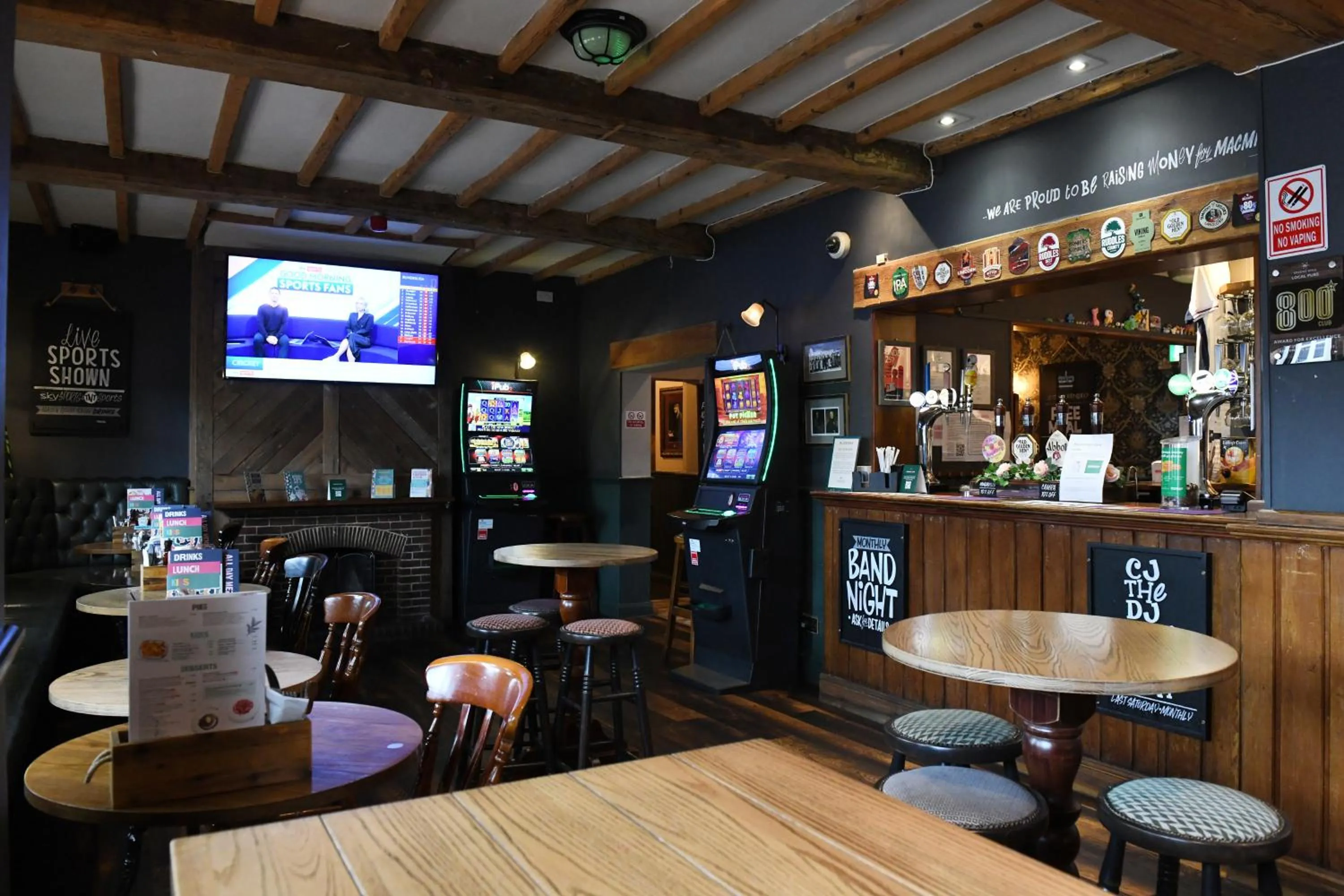 Restaurant/places to eat in Sun Inn