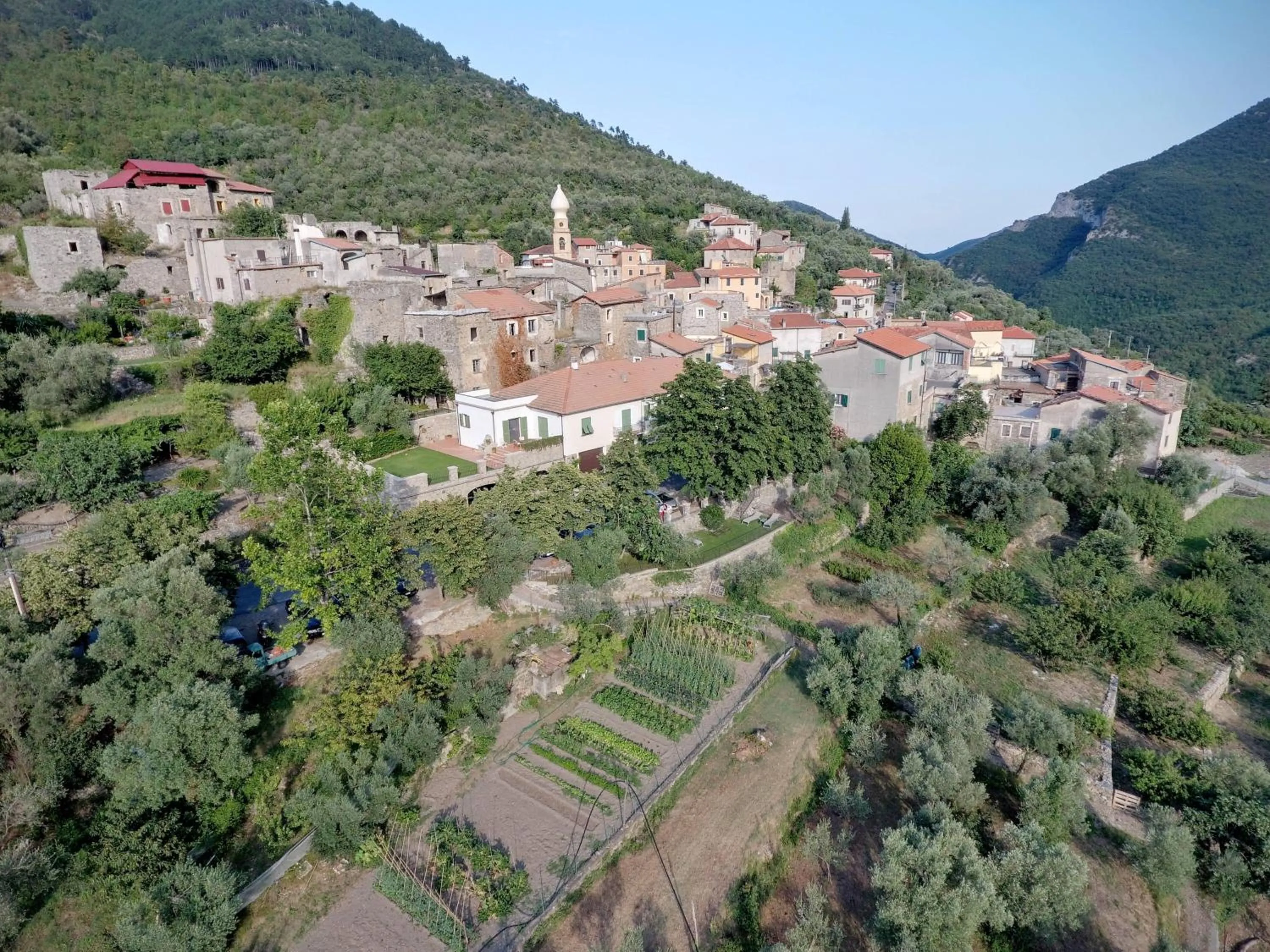 Bird's eye view in La Casa dei Nonni Castelbianco