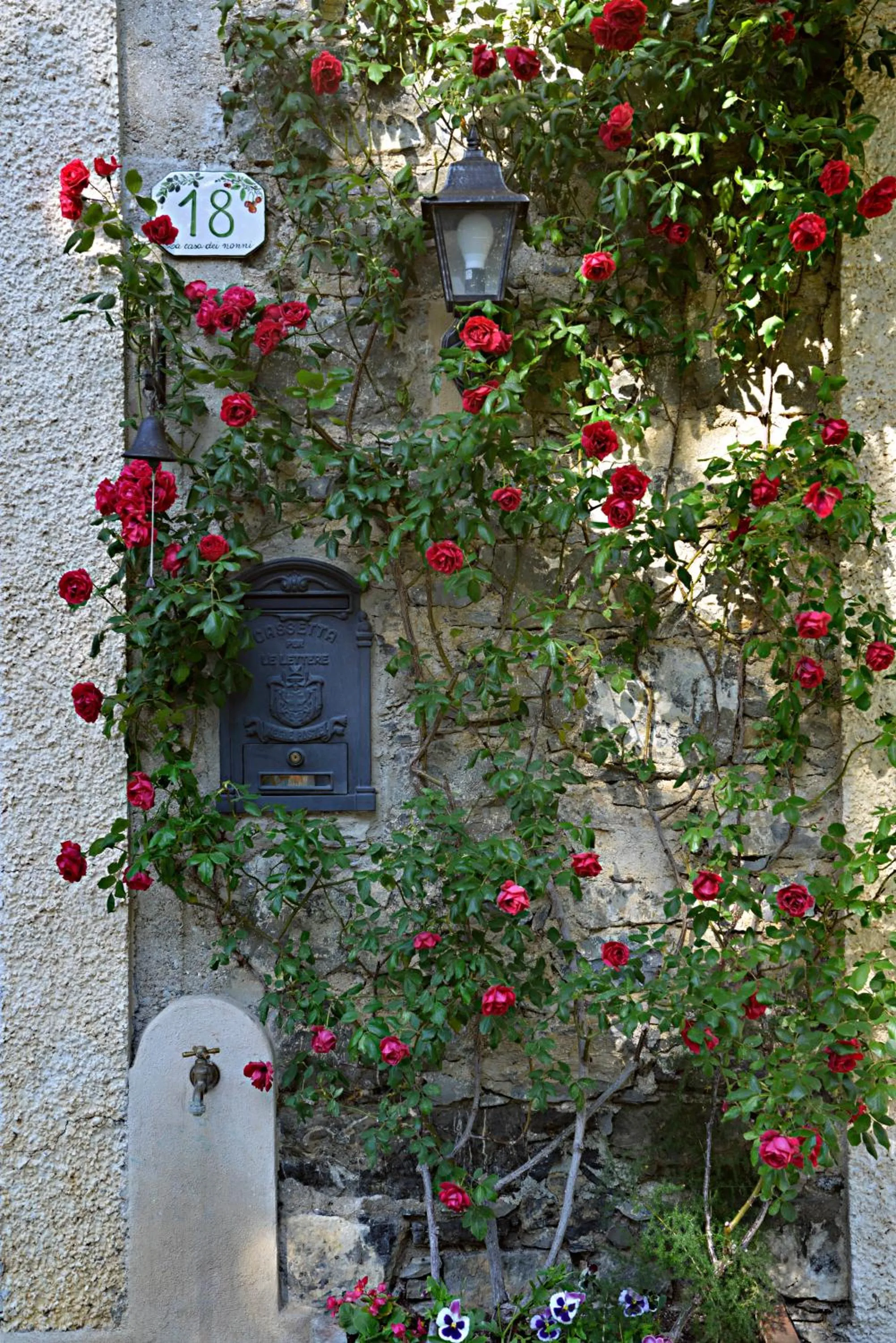 Facade/entrance in La Casa dei Nonni Castelbianco