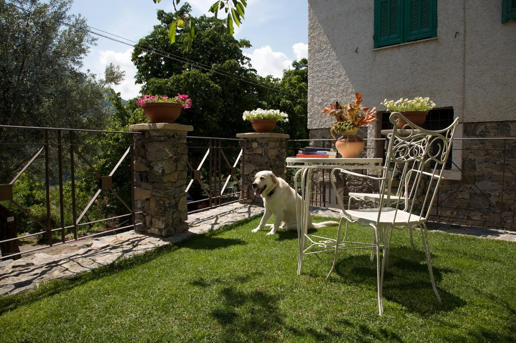 Garden in La Casa dei Nonni Castelbianco