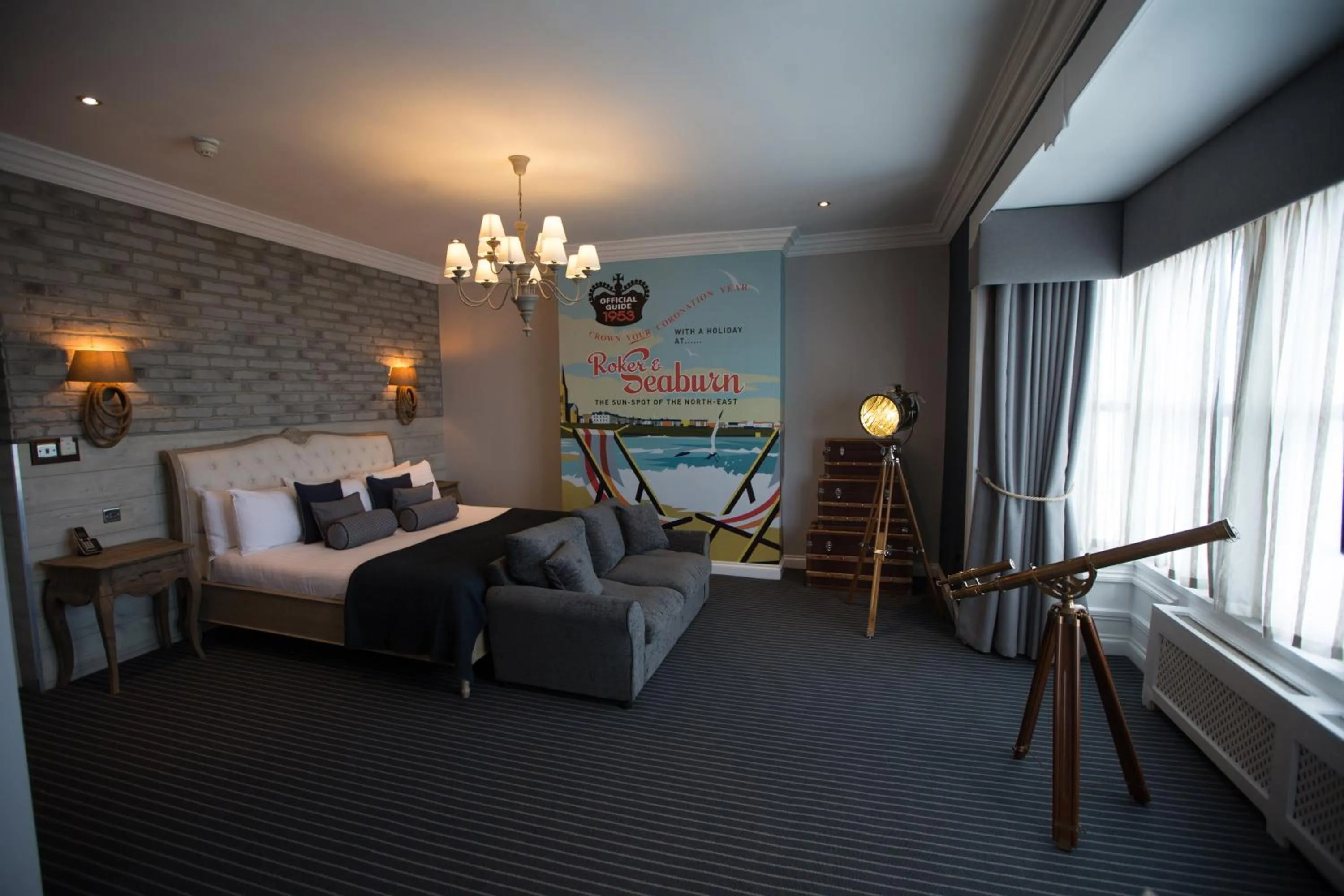 Bedroom, Bed in Roker Hotel BW Premier Collection