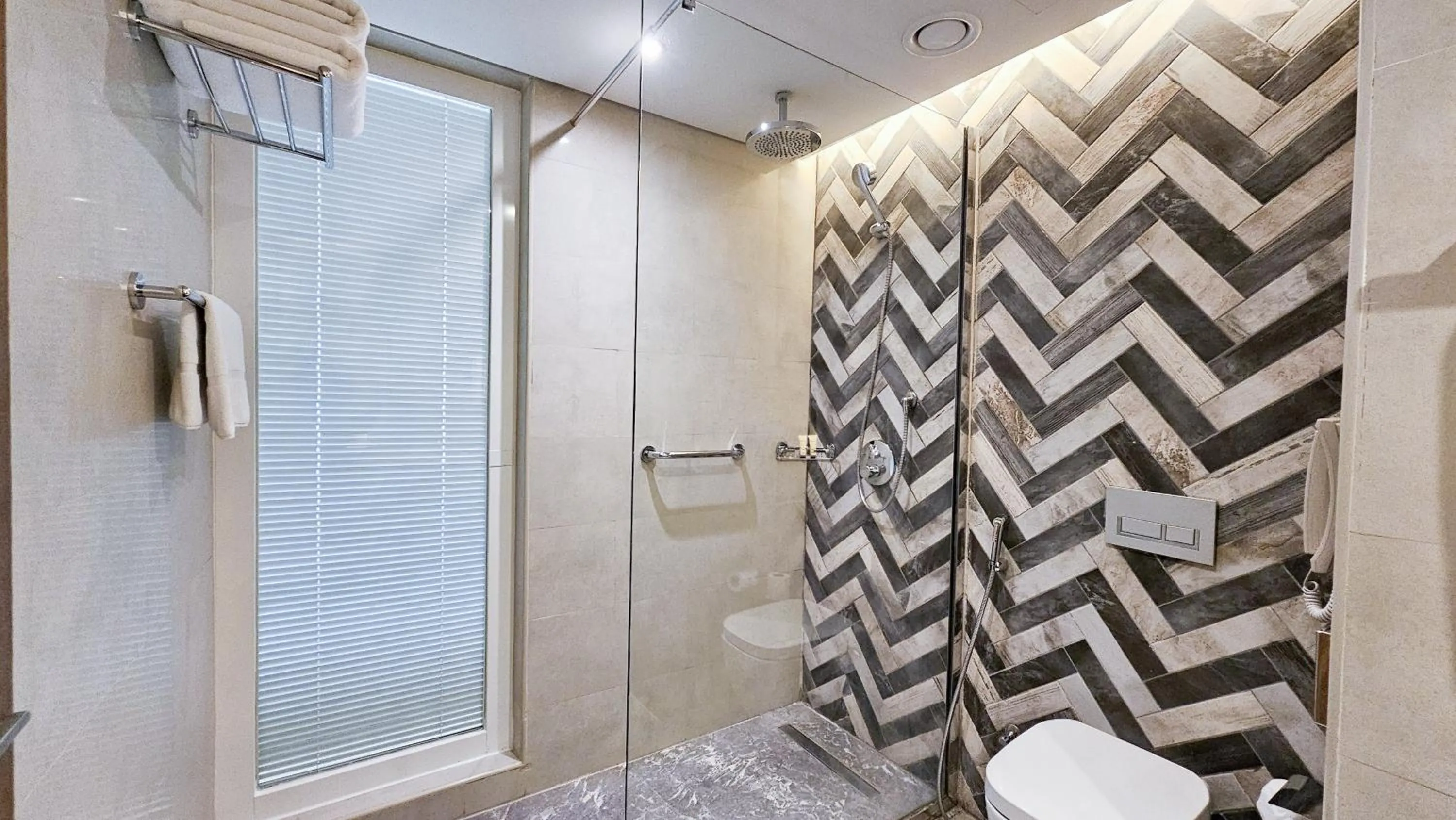Bathroom in Wyndham Garden Ajman Corniche