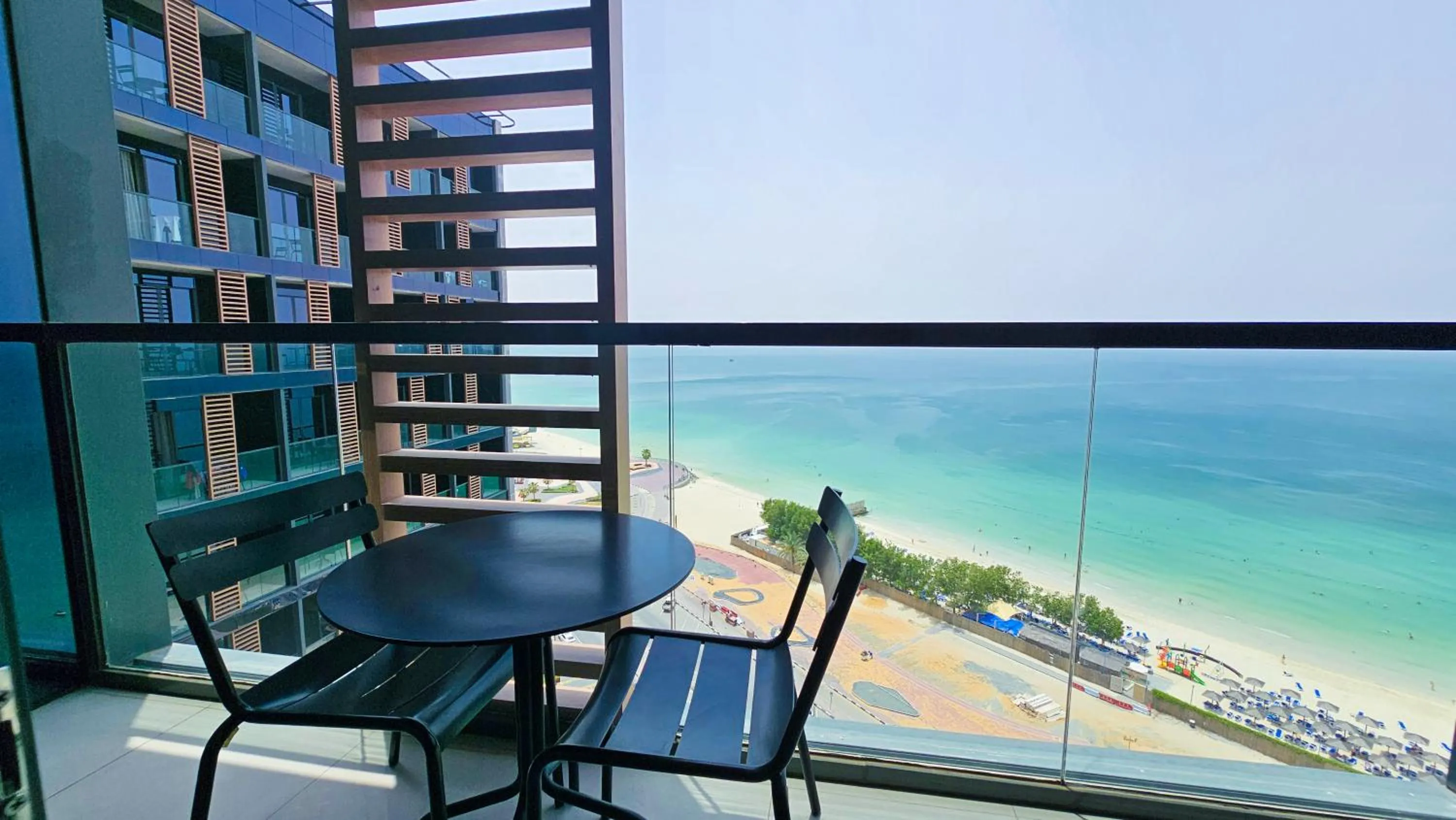 Balcony/Terrace in Wyndham Garden Ajman Corniche