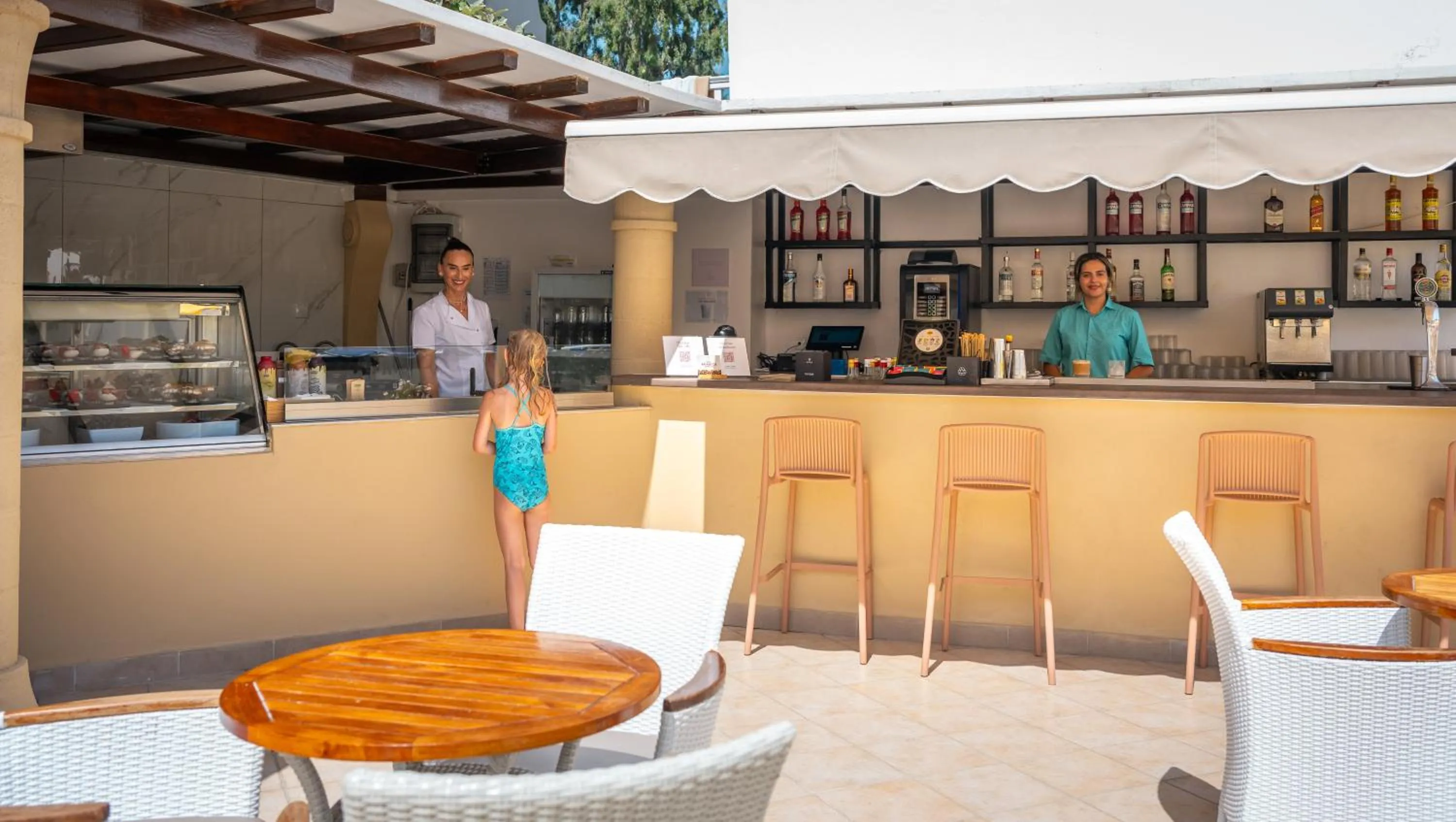 Swimming pool in Canvas by Mitsis Petit Palais