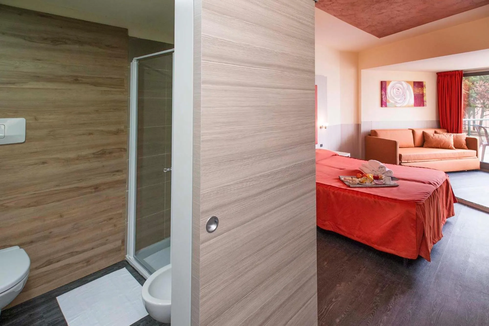 Bed in Hotel Sole Malcesine