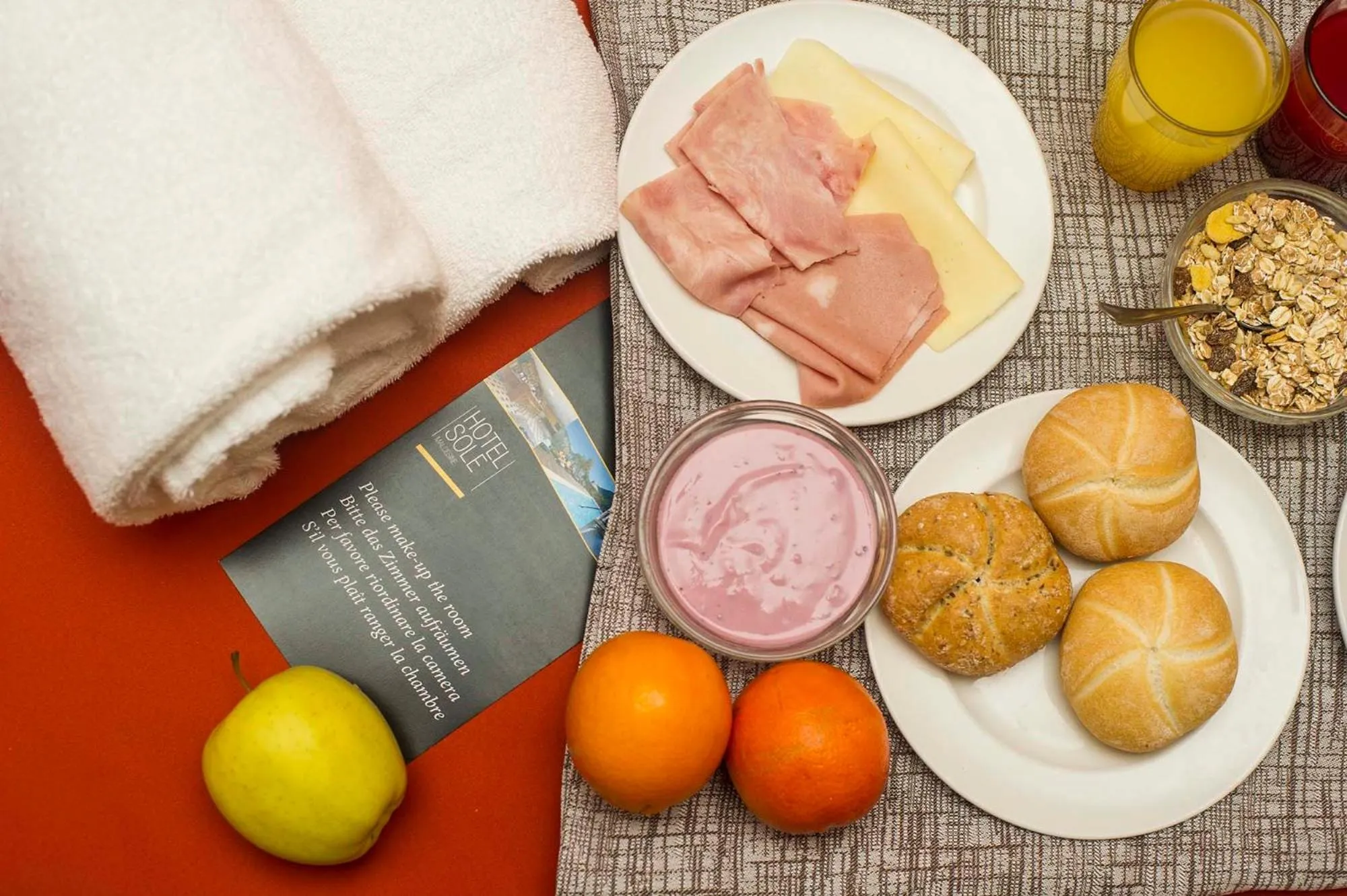 Food close-up in Hotel Sole Malcesine