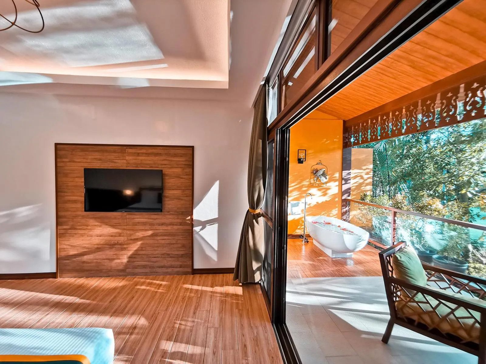 Bedroom, Bed in Loboc River Resort