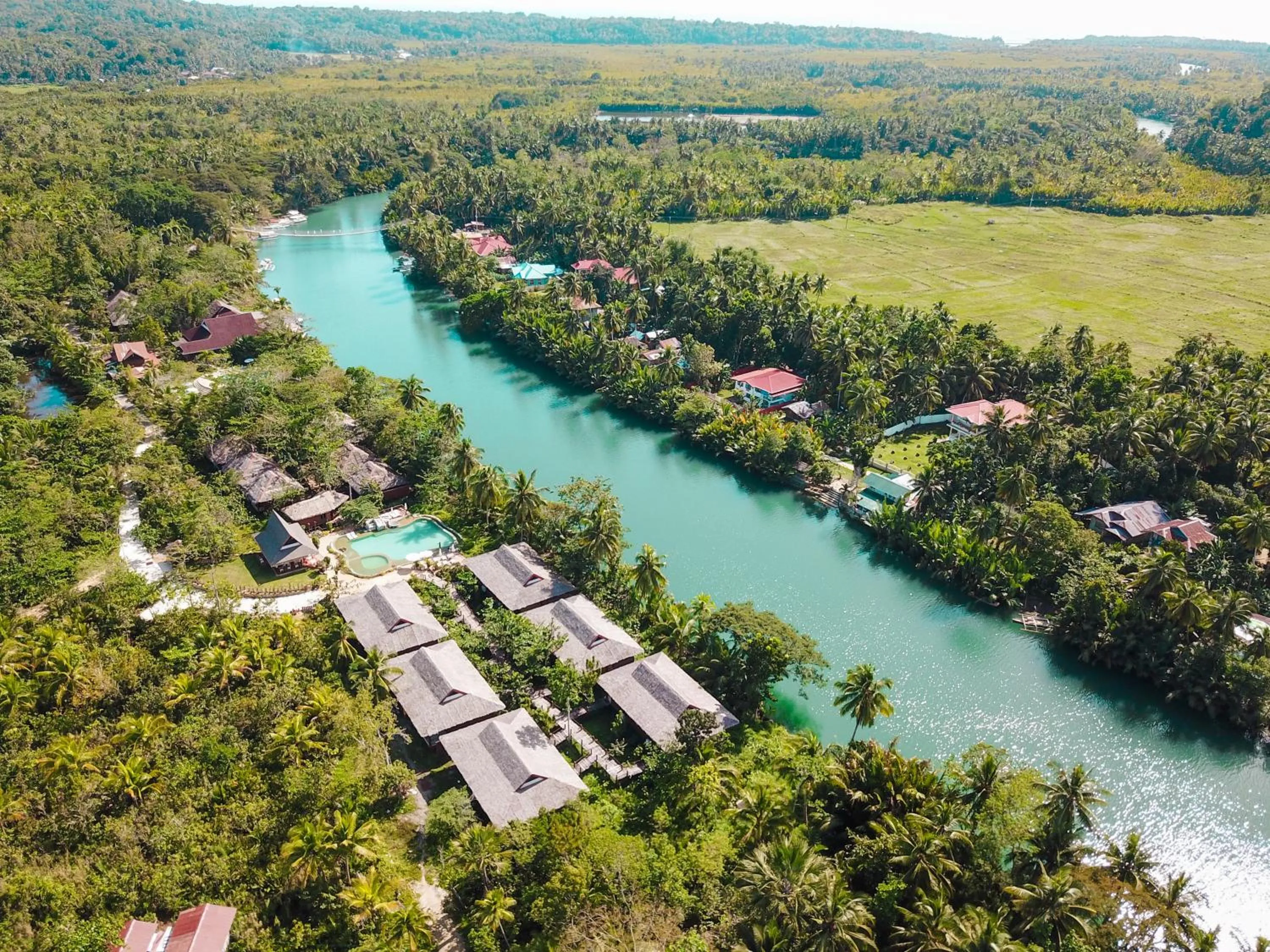 Bird's eye view in Loboc River Resort