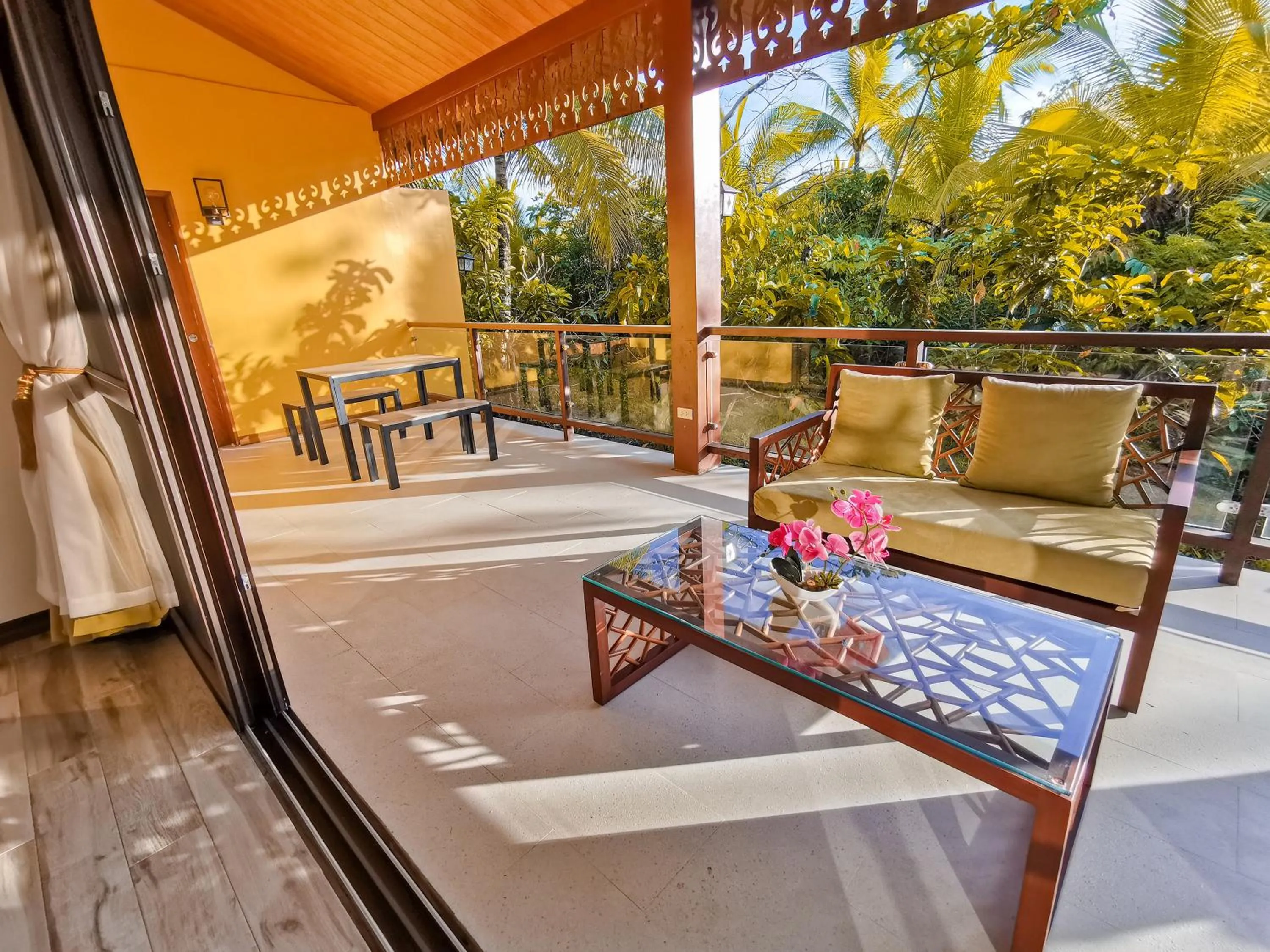 Balcony/Terrace in Loboc River Resort