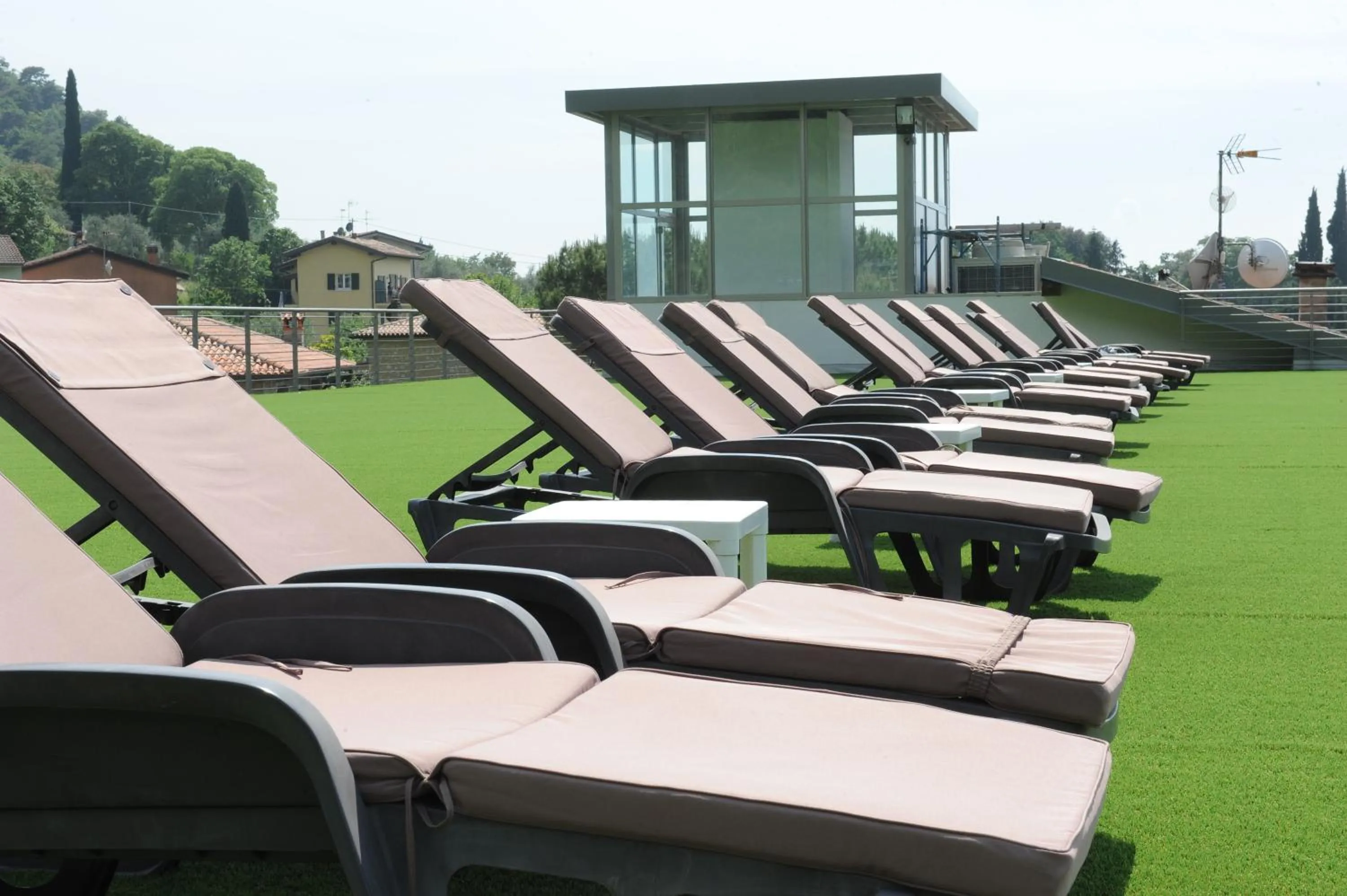 Balcony/Terrace in Park Hotel Val Di Monte ***S