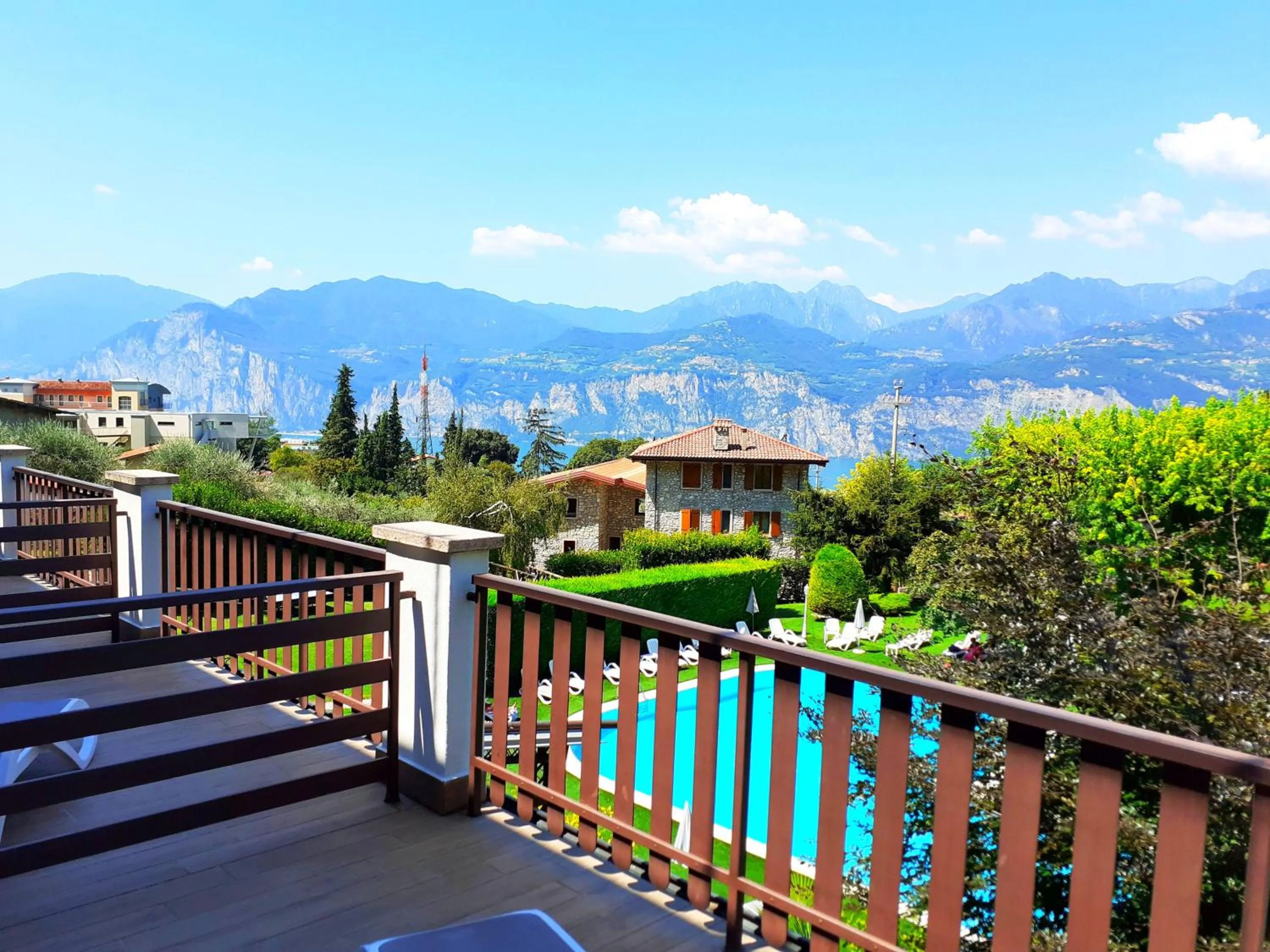 Balcony/Terrace in Park Hotel Val Di Monte ***S