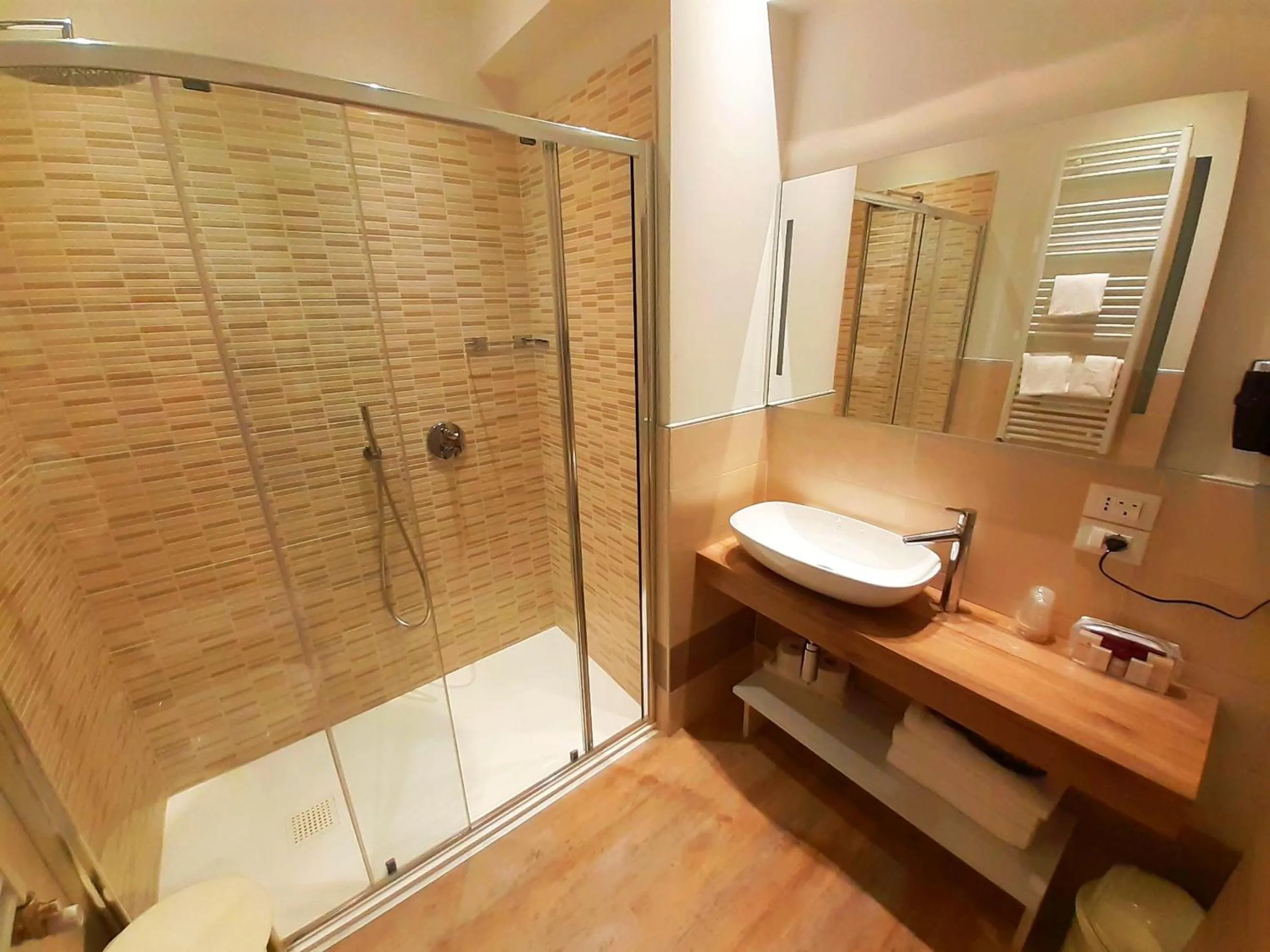 Shower in Park Hotel Val Di Monte ***S