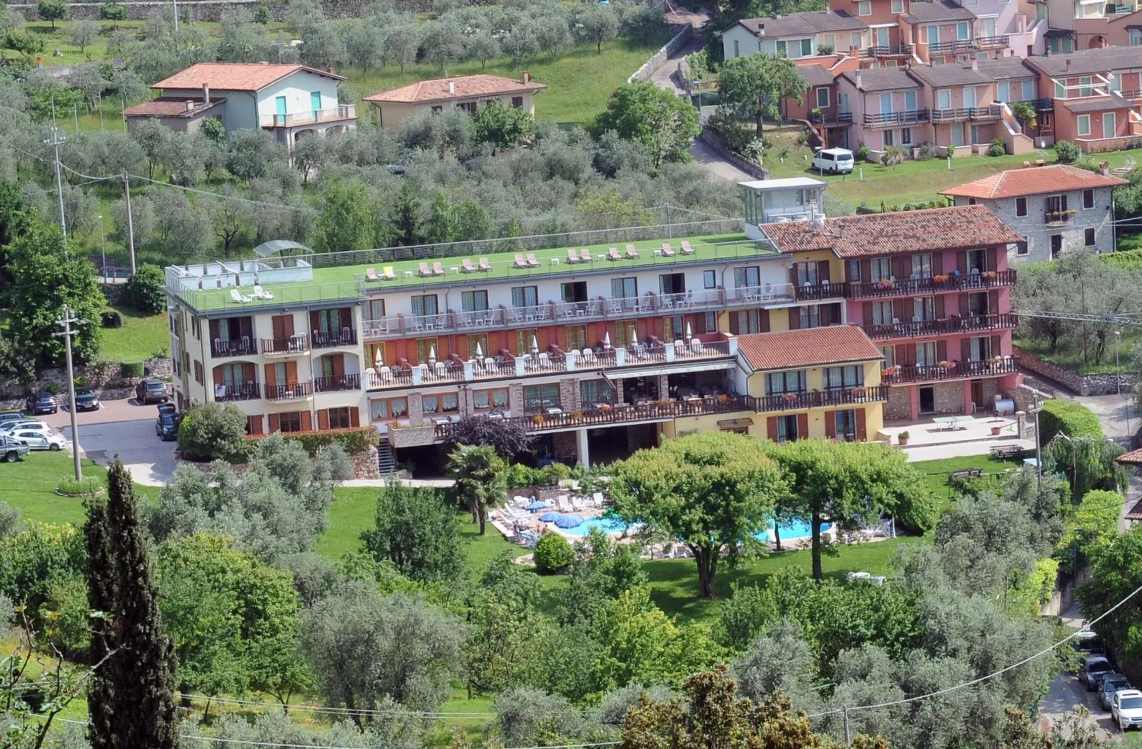 Bird's eye view in Park Hotel Val Di Monte ***S