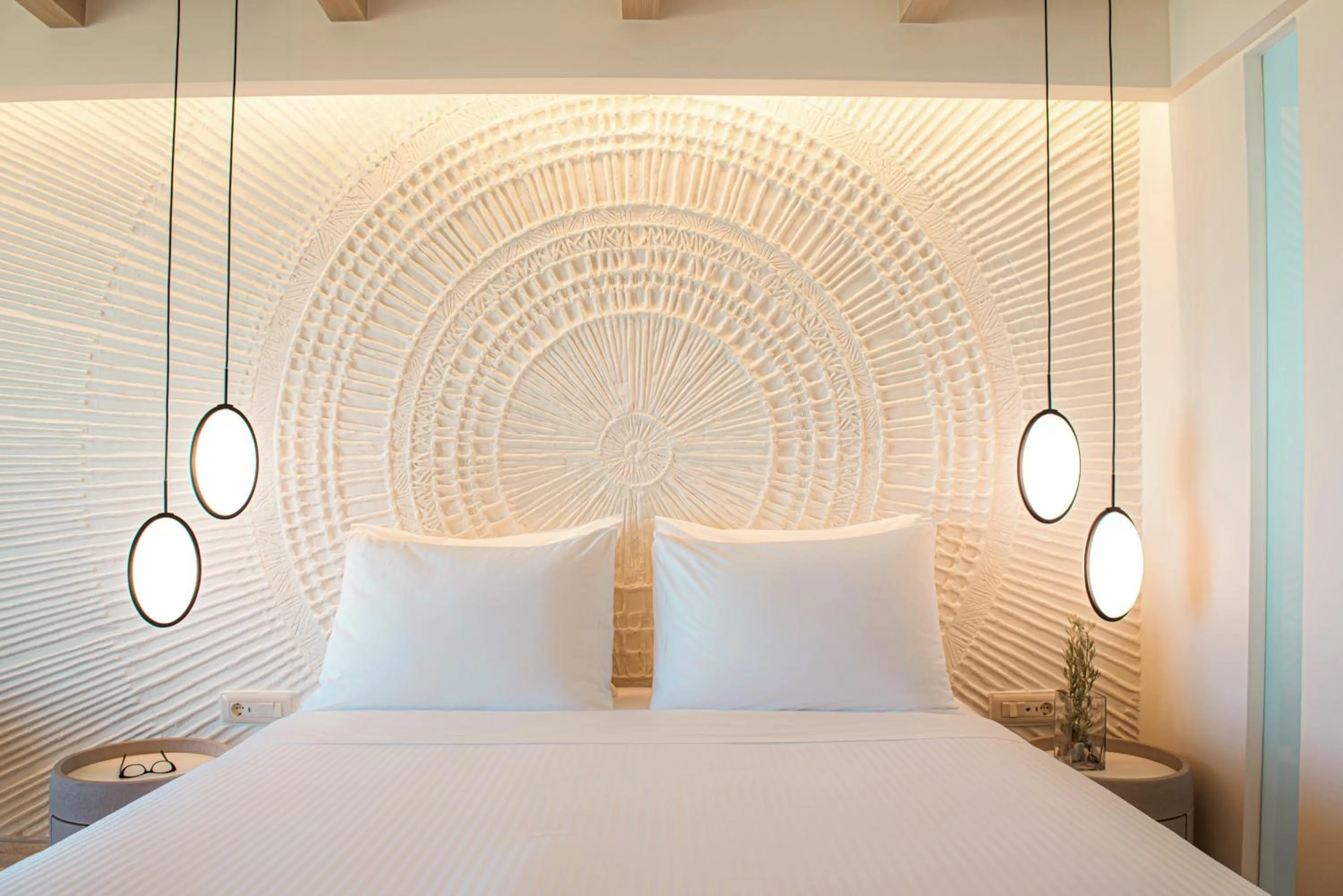 Bedroom, Bed in Mitsis Selection Rinela