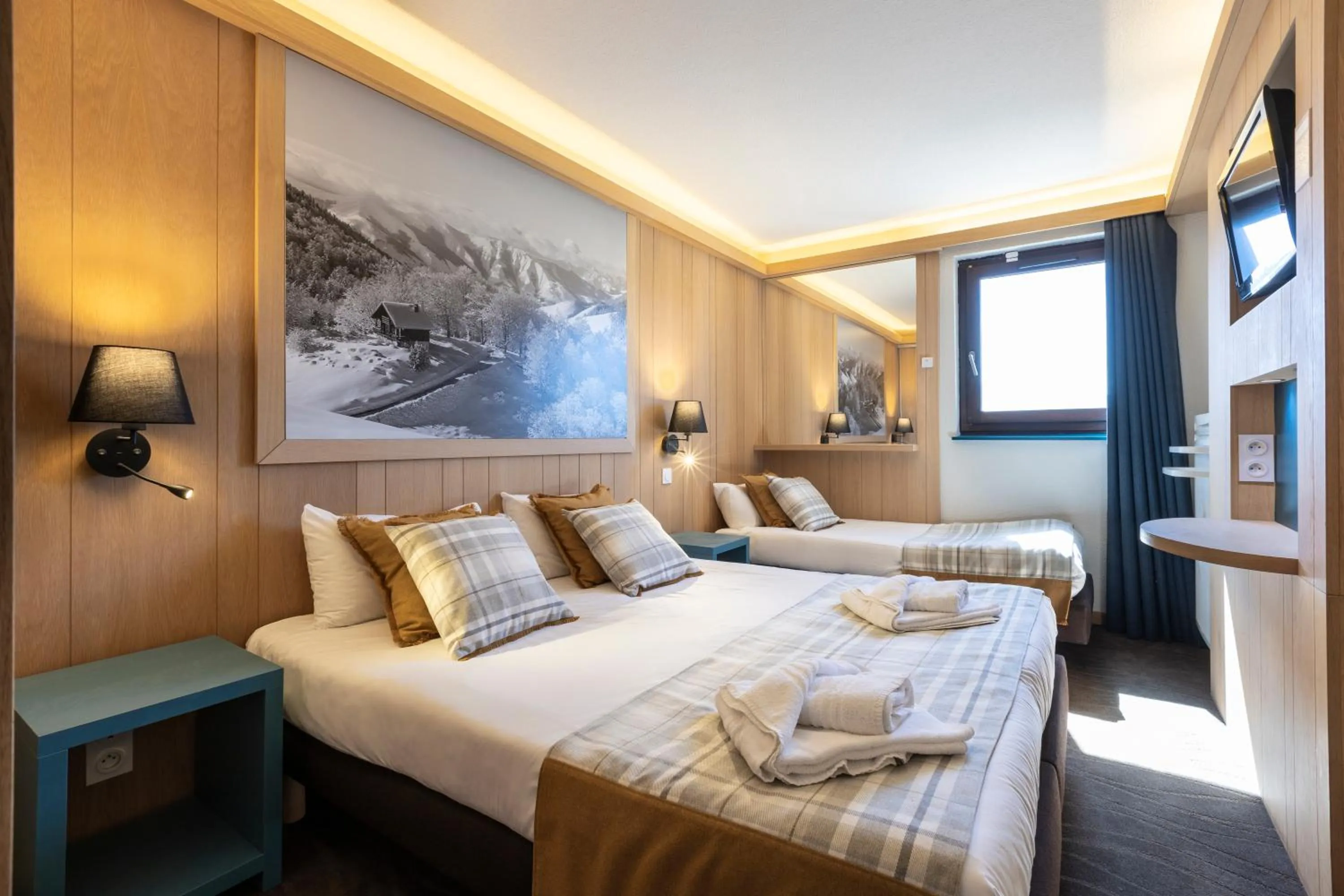 Bed in Hôtel Club MMV Les Bergers