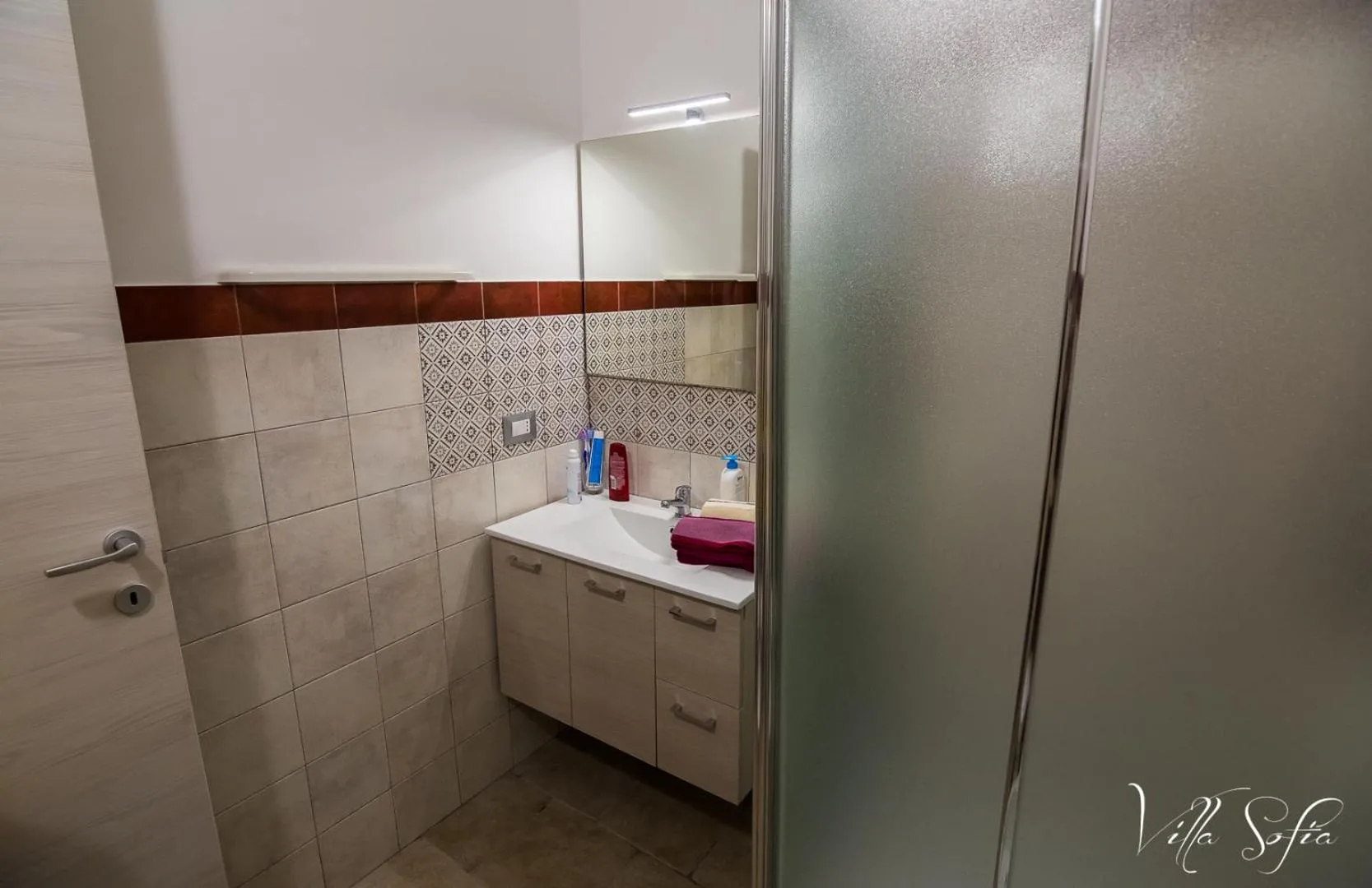 Bathroom in B&B Villa Sofia