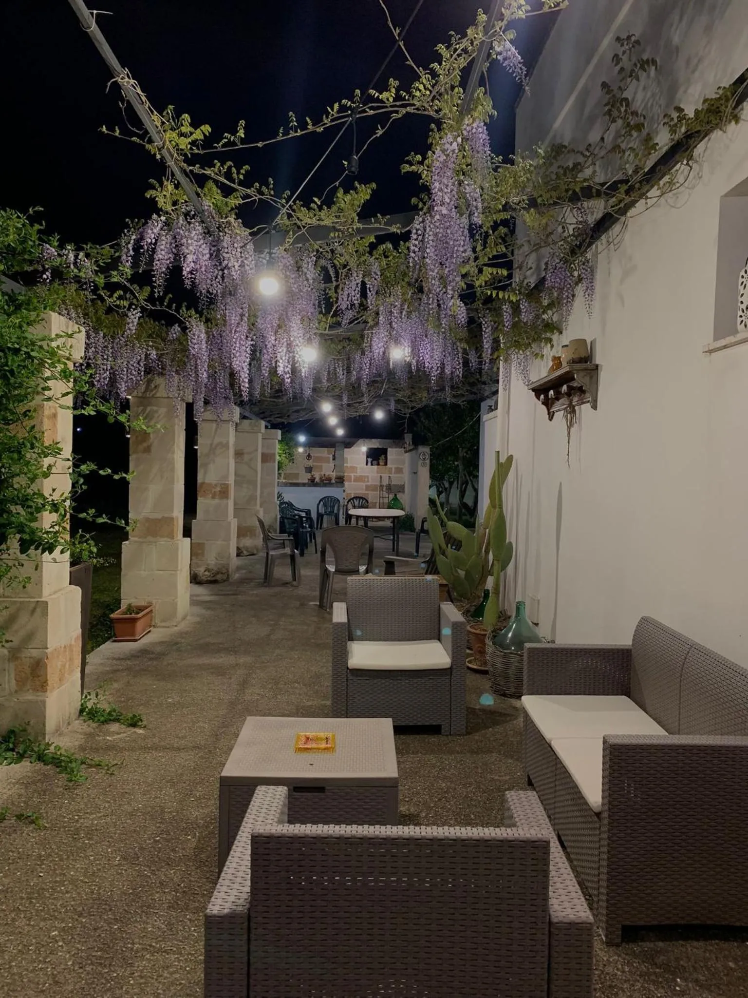 Patio in B&B Villa Sofia