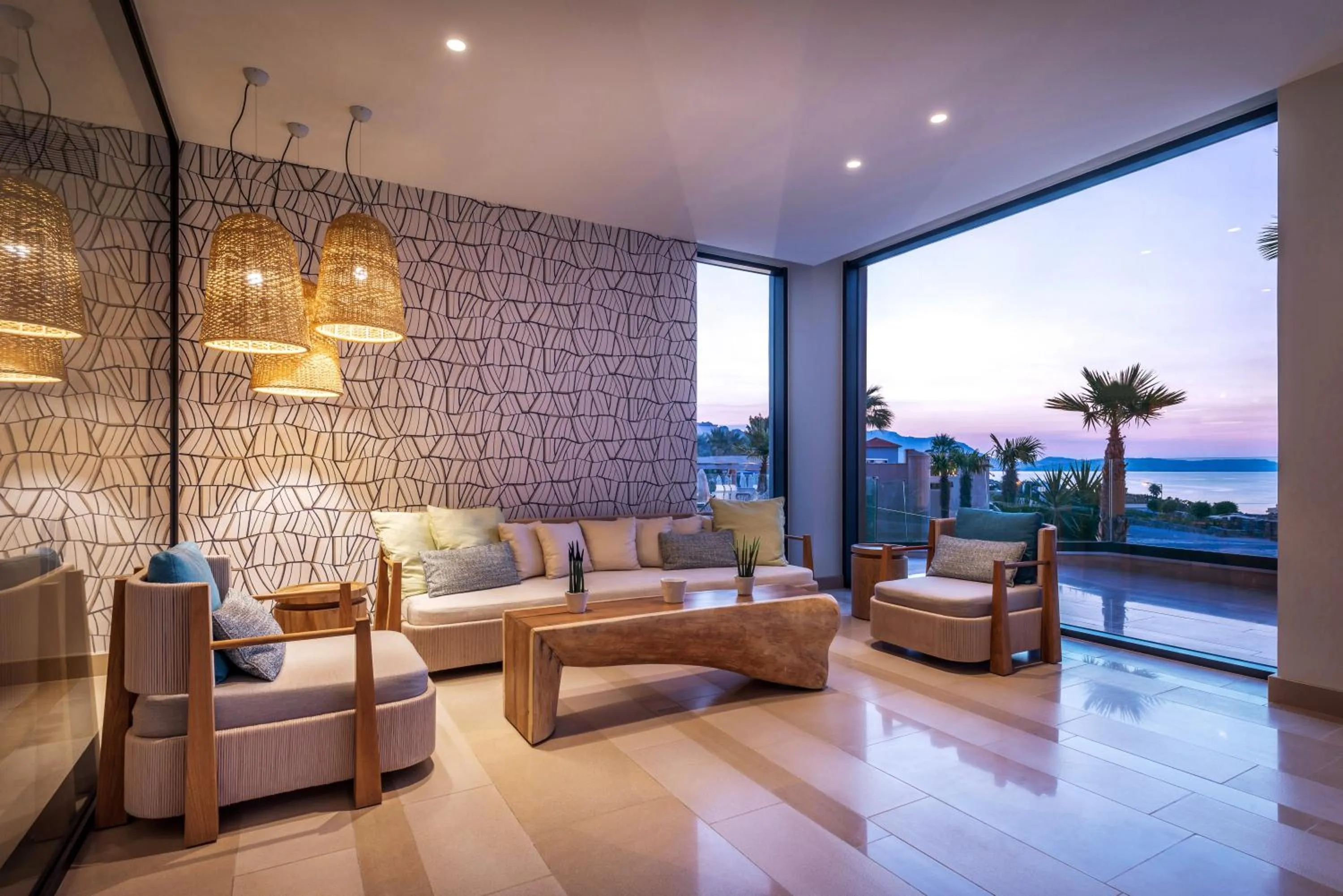 Living room in Mitsis Rodos Village