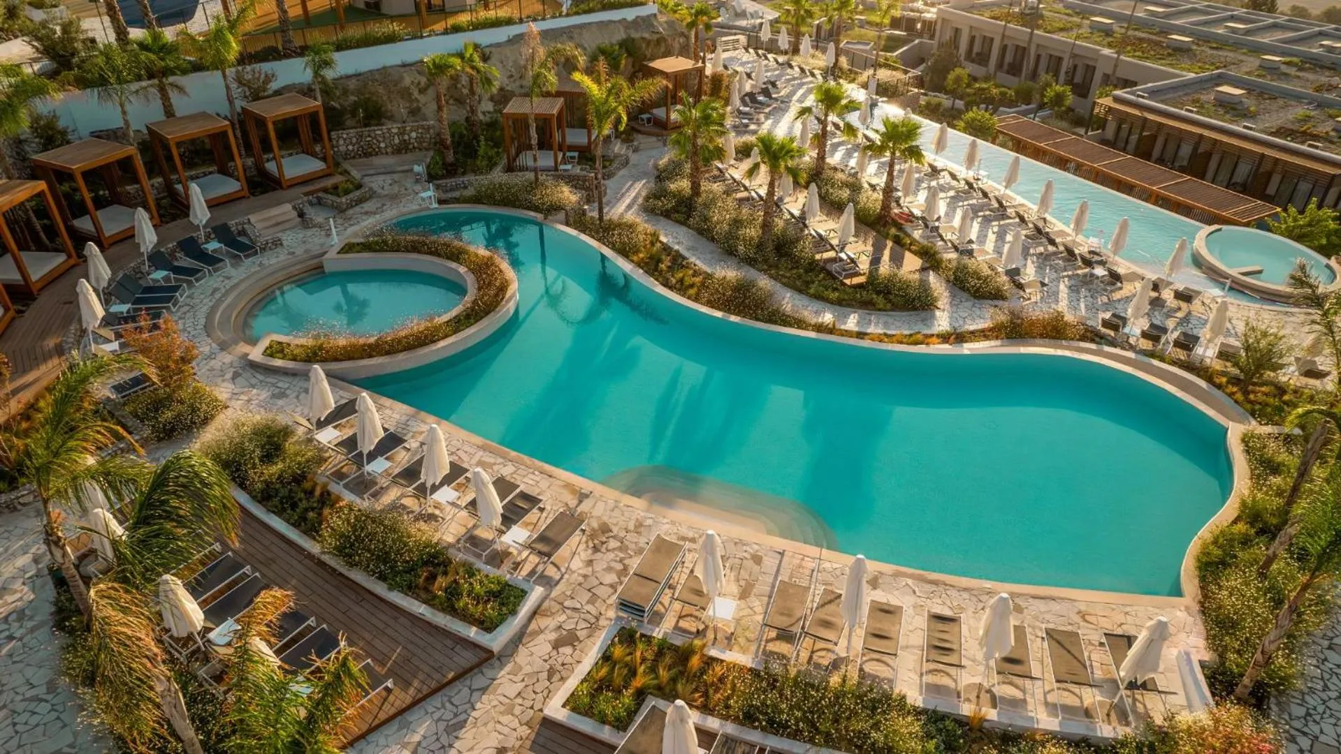 Swimming pool in Mitsis Rodos Village