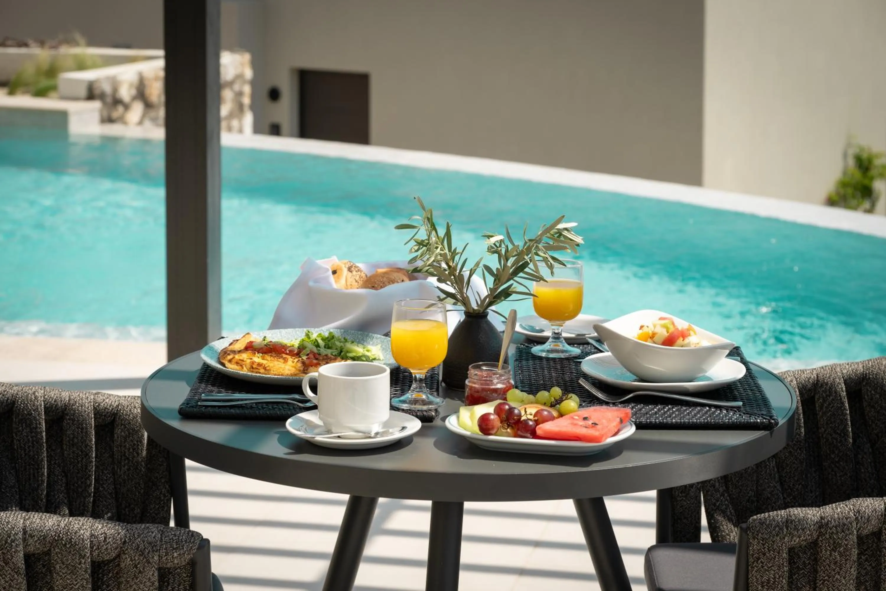 Swimming pool in Mitsis Rodos Village